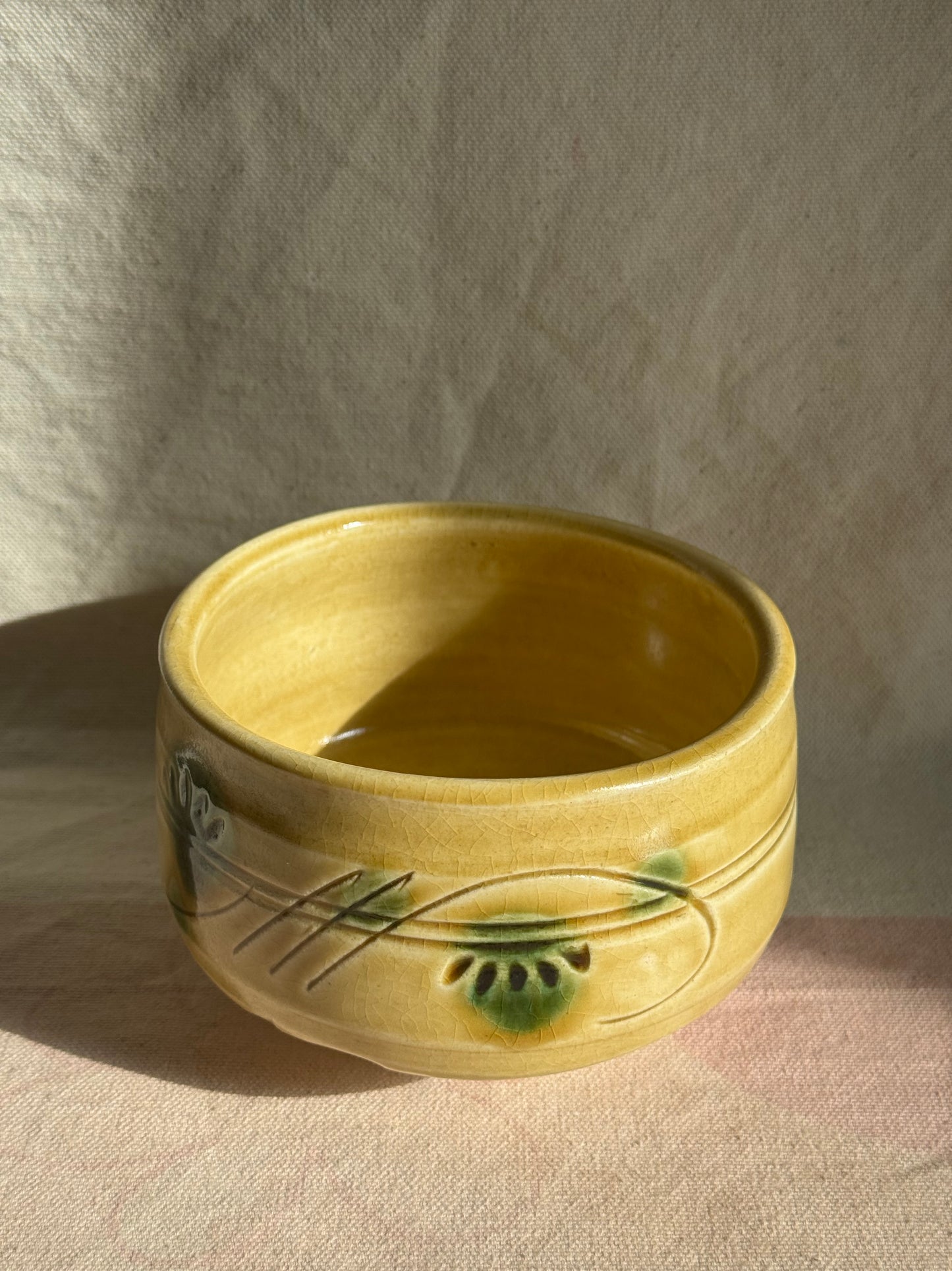 MATCHA TEA BOWL MINO YAKI KI SETO 🌸