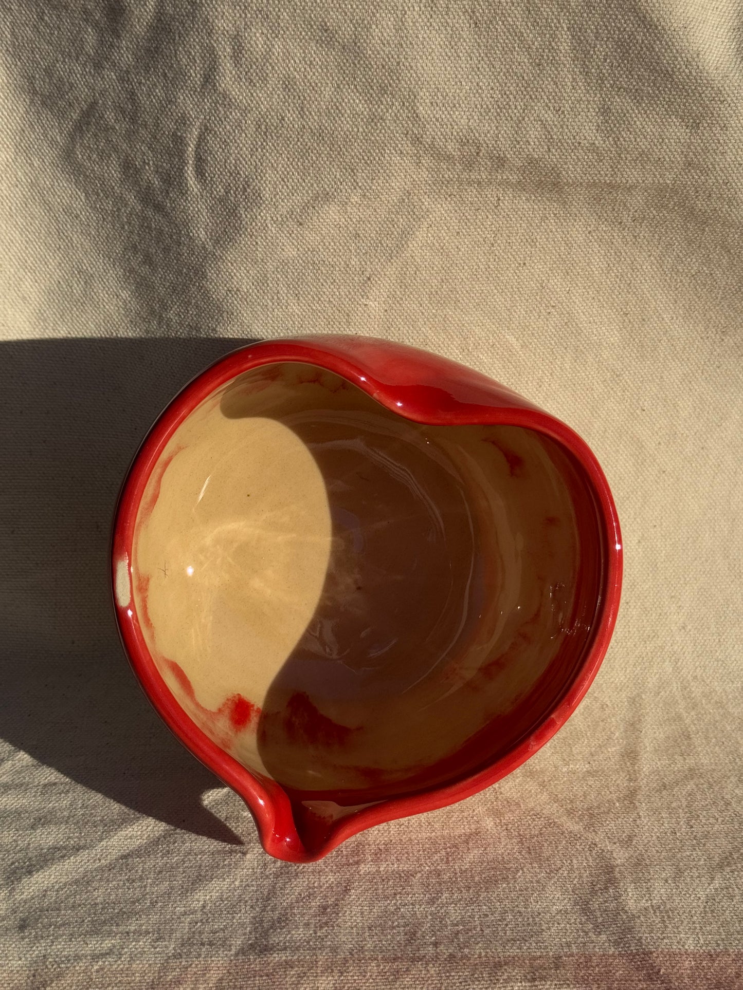 TEA BOWL CC FULL OF LOVE RED DRIP KATAKUCHI 🌸