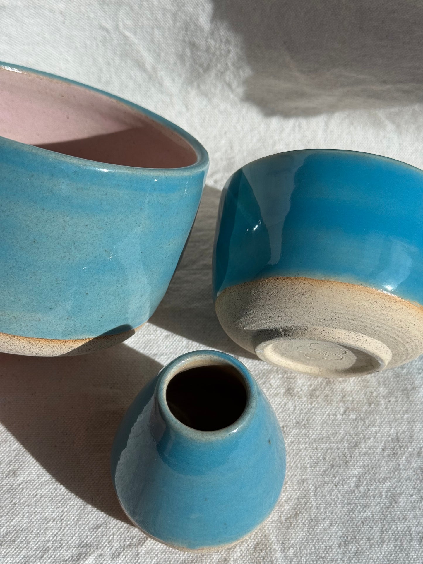 MATCH BOWL HALF GLAZED SET 🌸