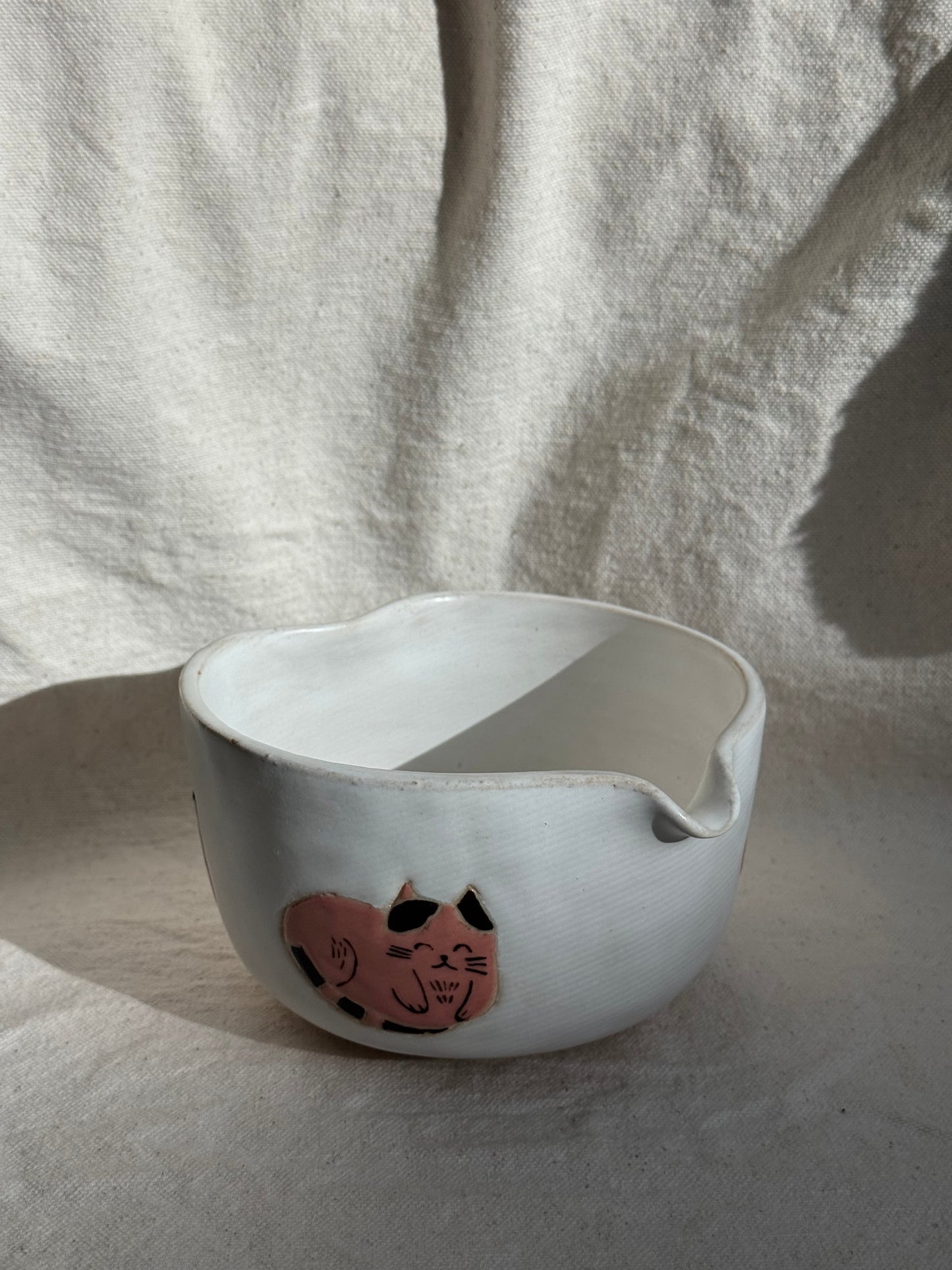 MATCHA BOWL CATS LOVER KATAKUCHI 🌸