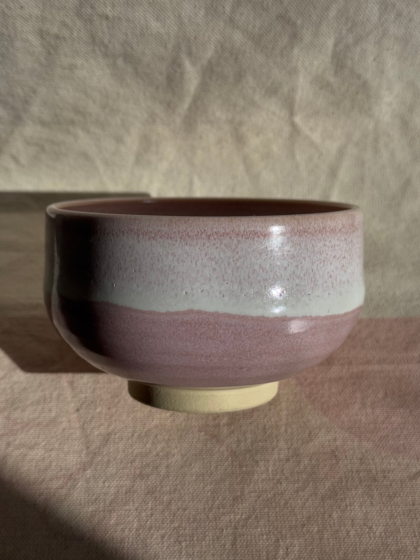 TEA BOWL KYO YAKI PINK OMBRE 🌸