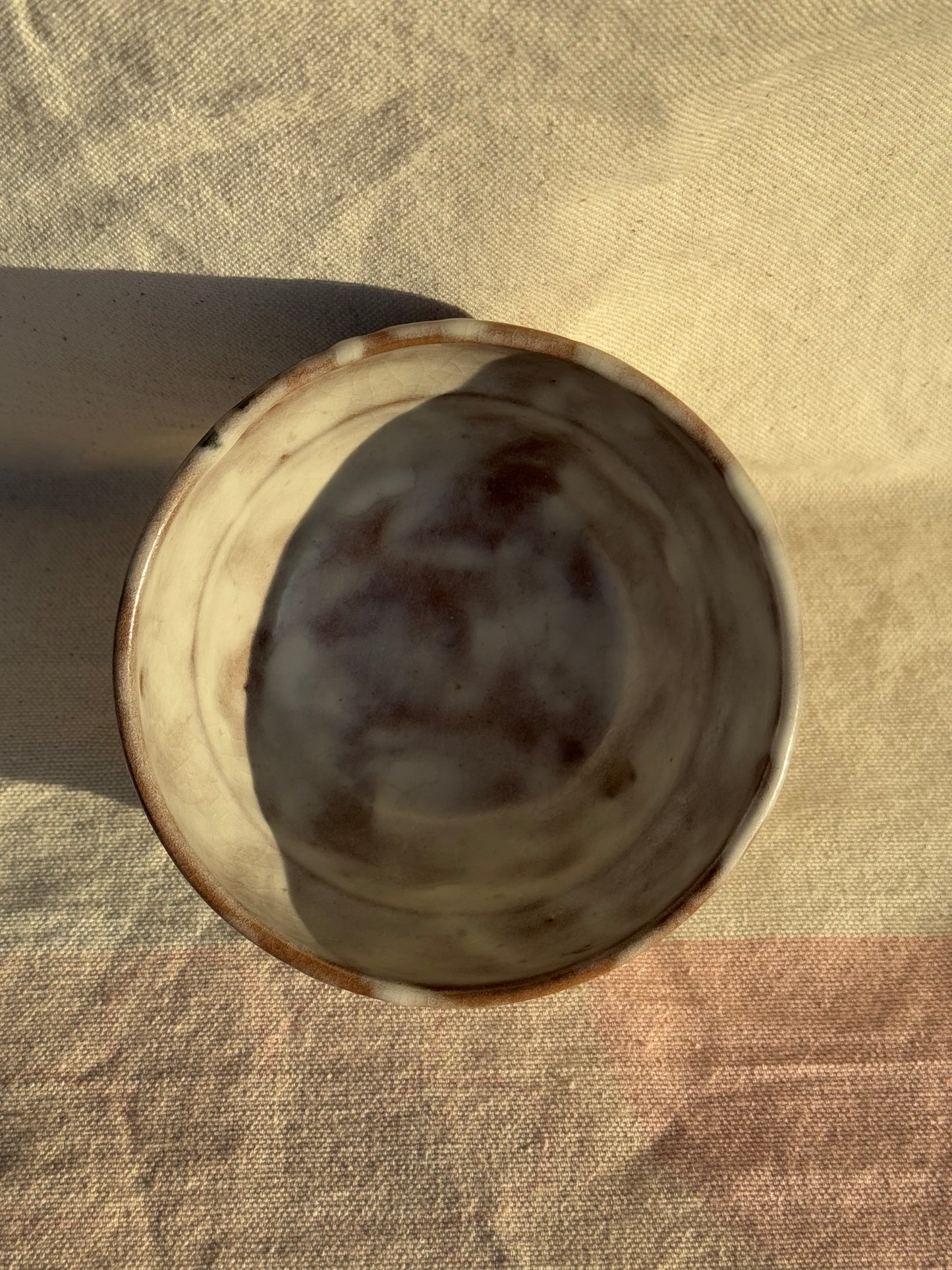 TEA BOWL CLOUDY GLAZE 🌸