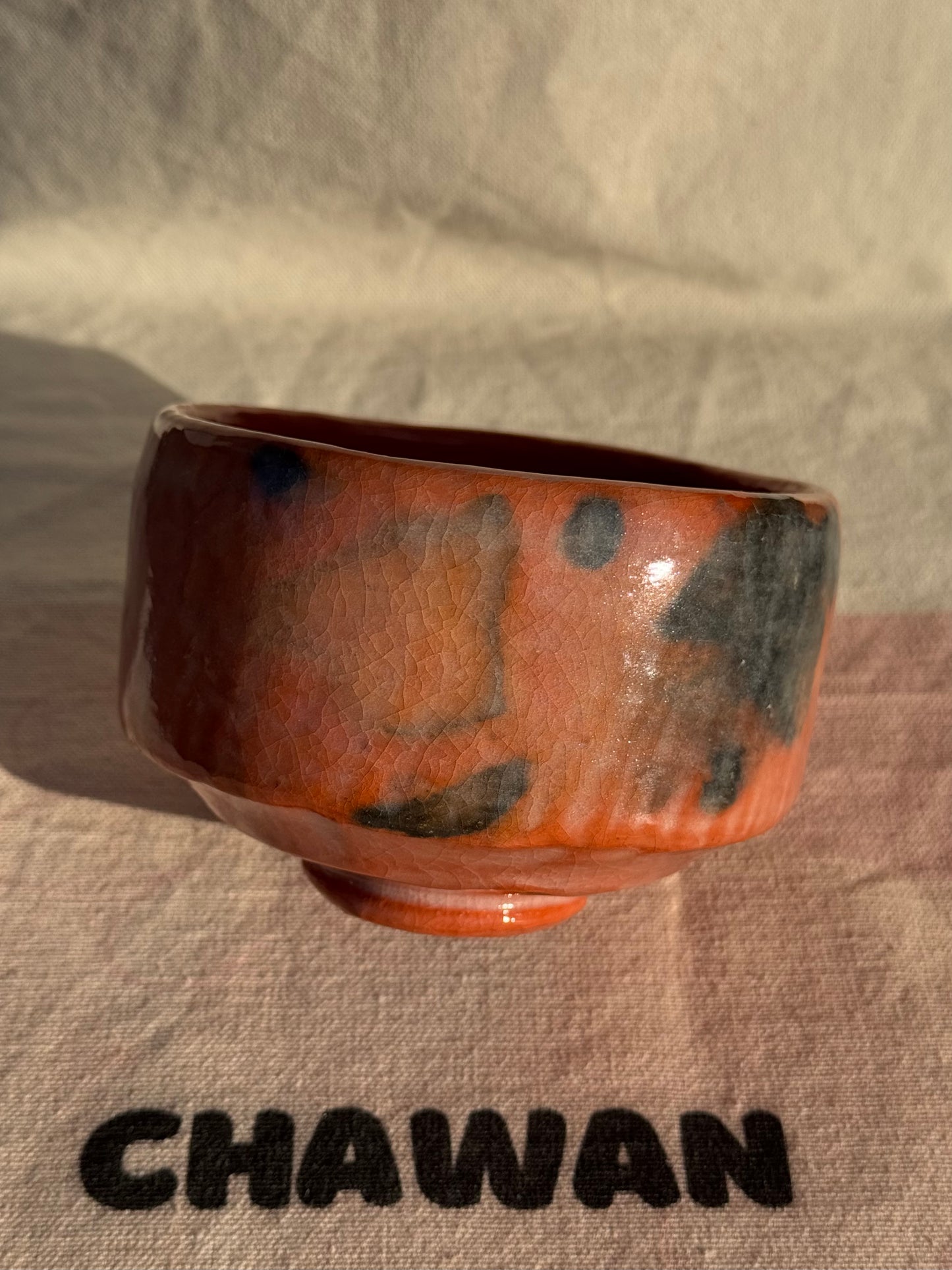TEA BOWL AKA RAKU 🌸