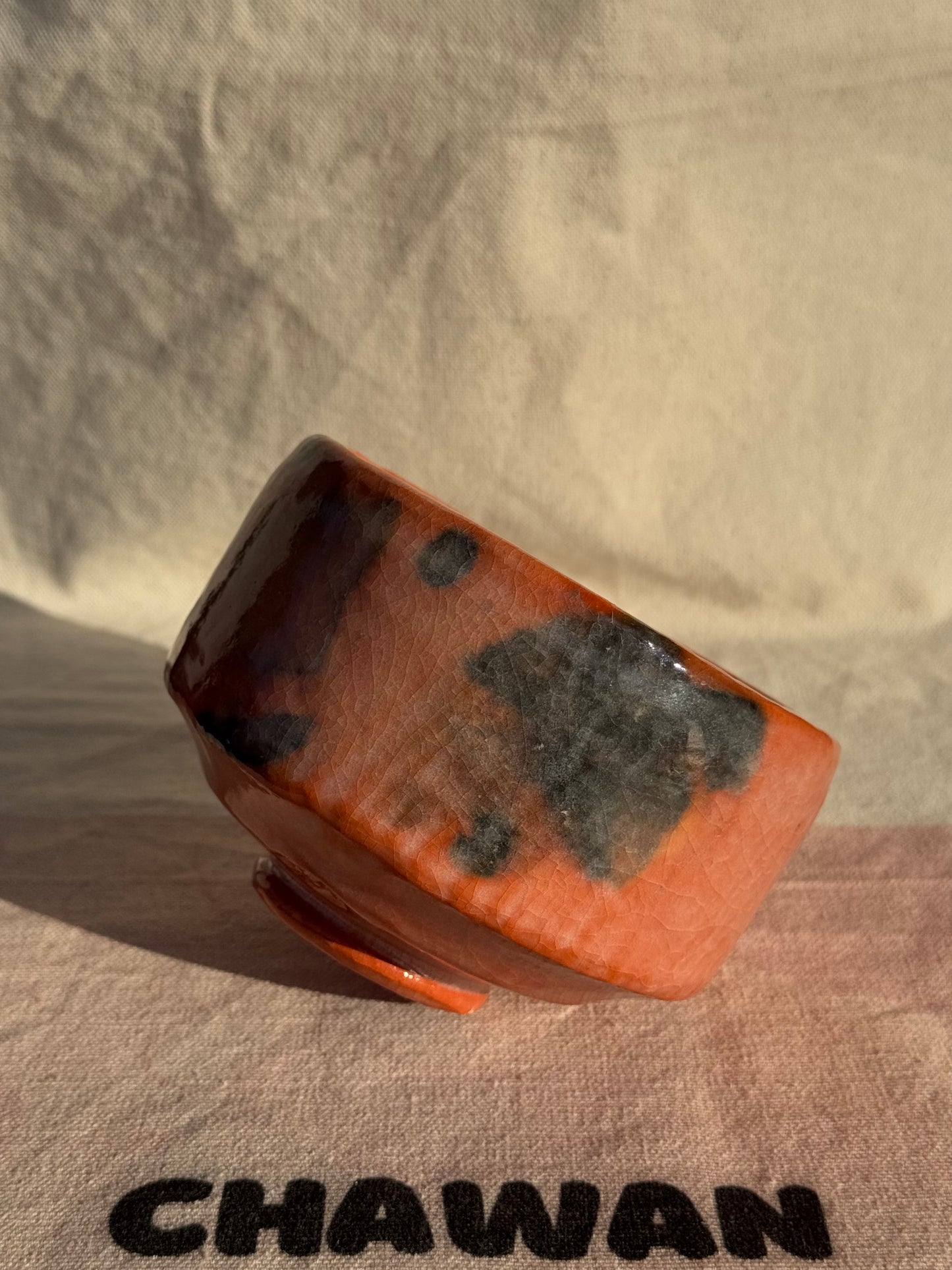 TEA BOWL AKA RAKU 🌸