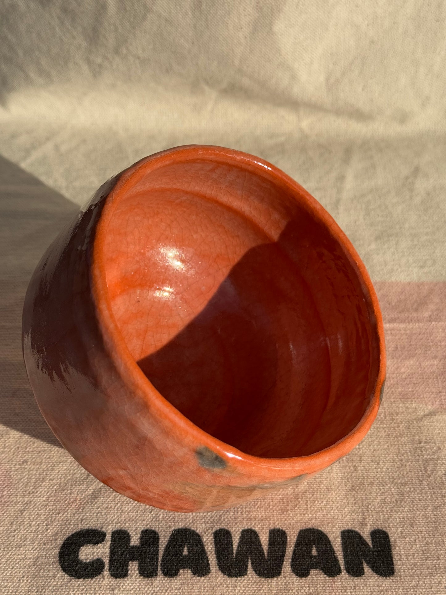 TEA BOWL AKA RAKU 🌸