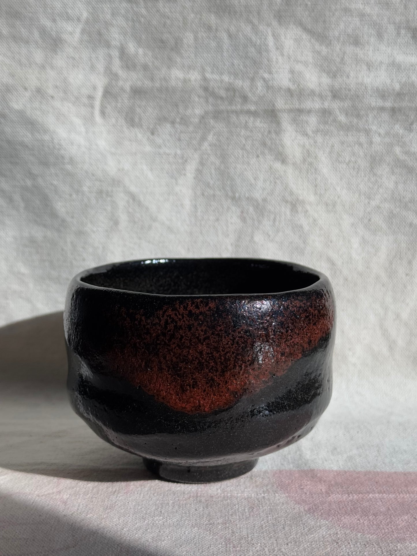 MATCHA BOWL KURO RAKU BY SASAKI SHORAKU 🌸