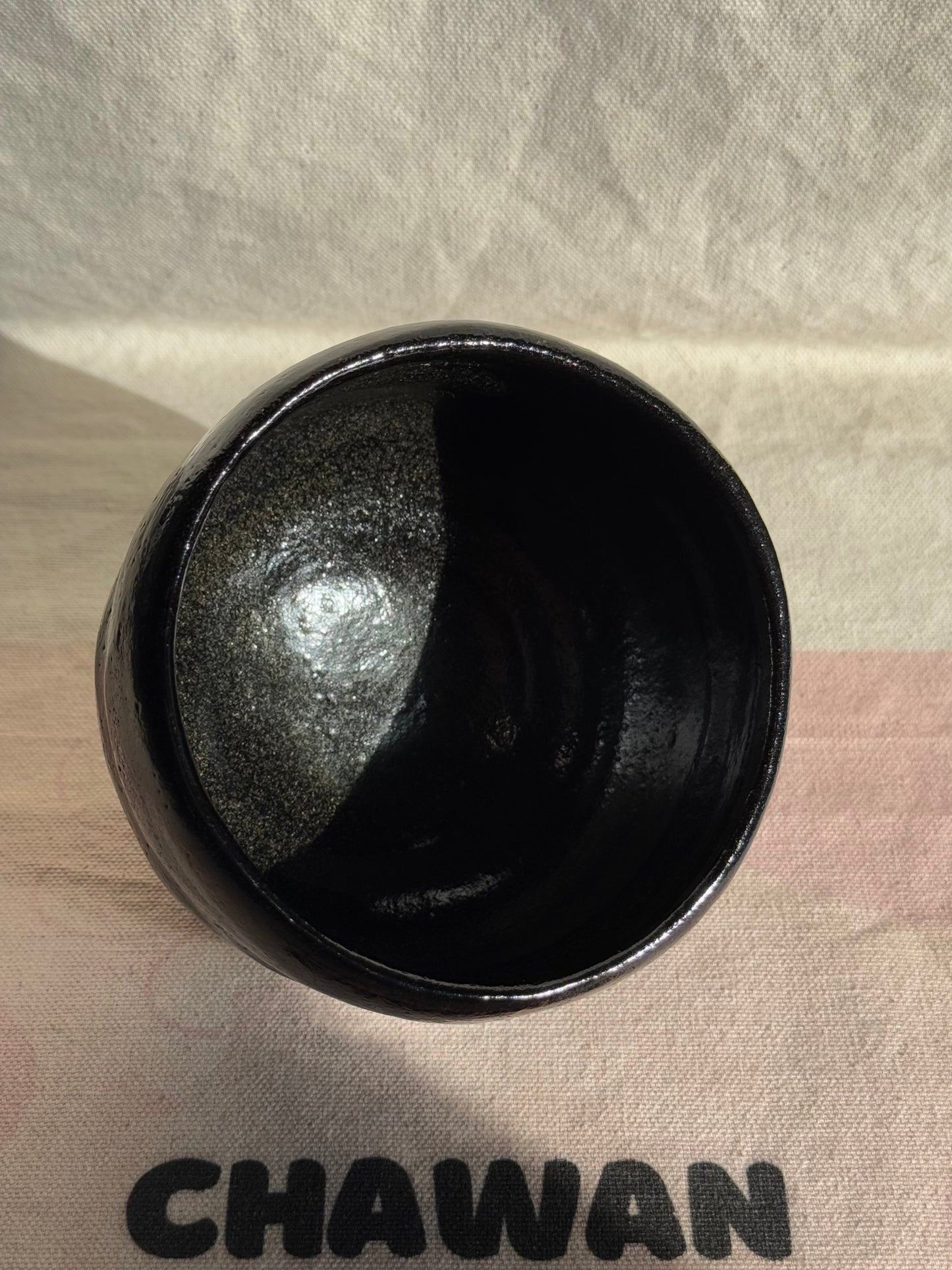 MATCHA BOWL KURO RAKU BY SASAKI SHORAKU 🌸