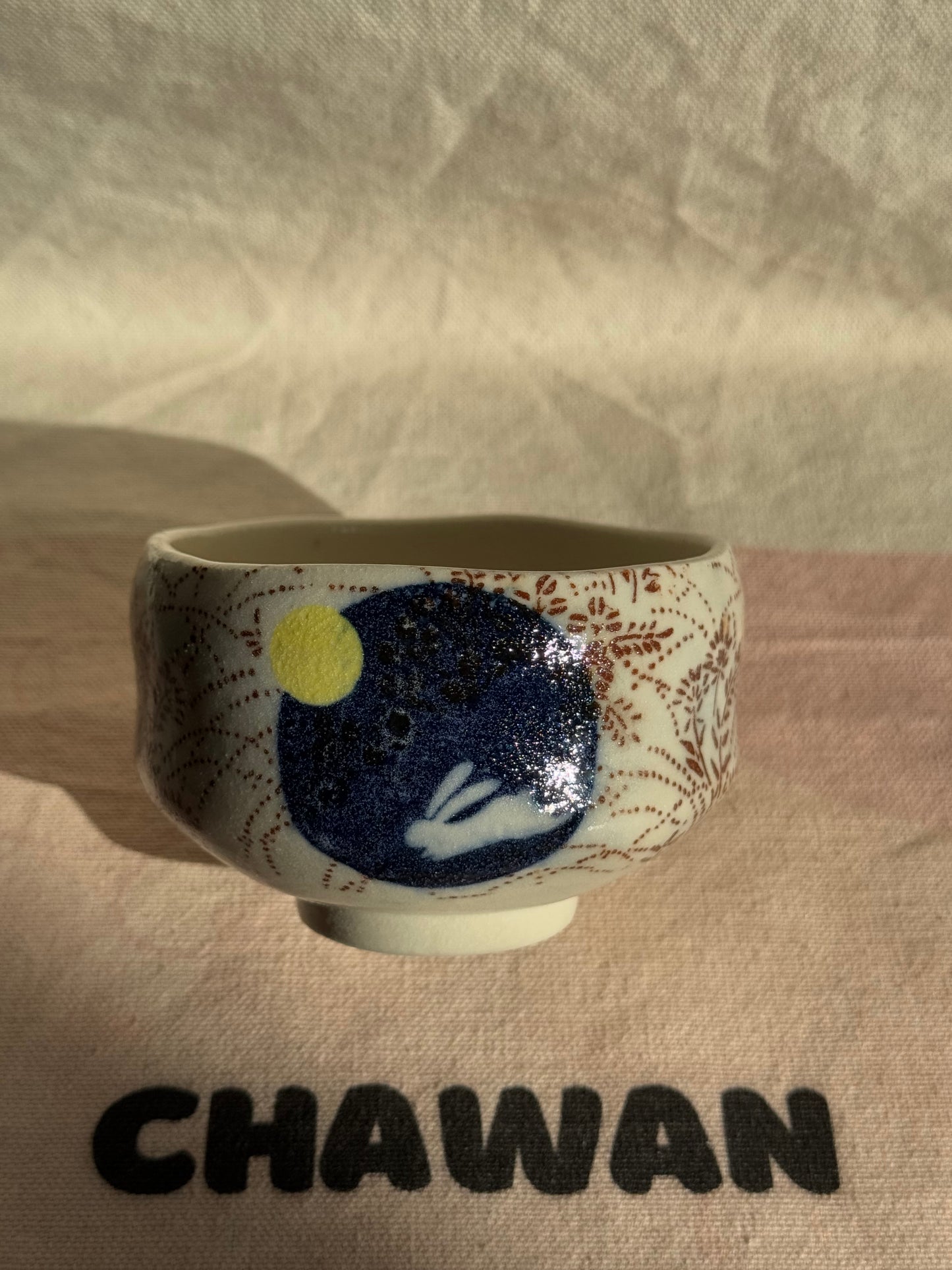 MINI TEA BOWL RABBIT OVER THE MOON 🌸