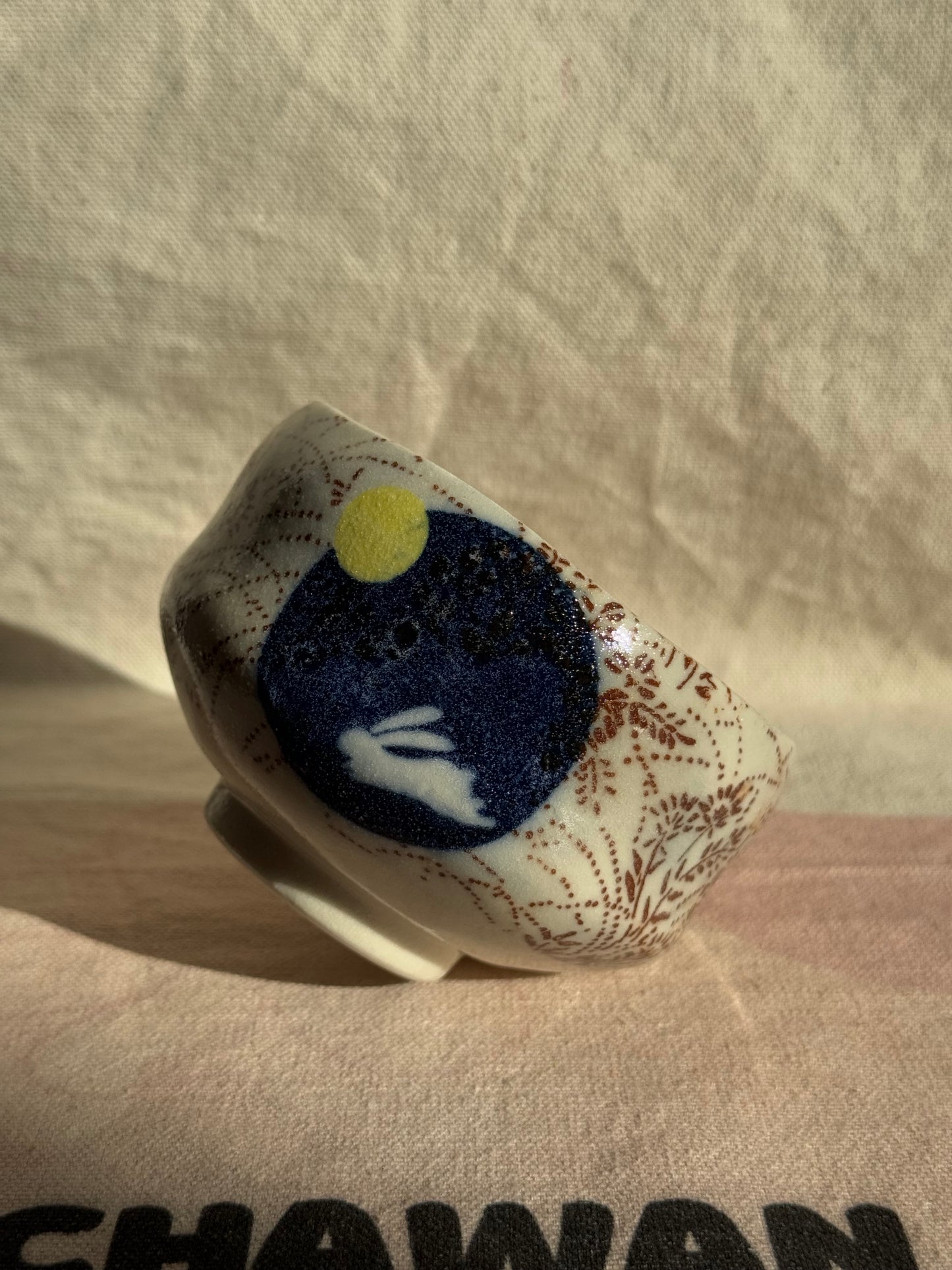 MINI TEA BOWL RABBIT OVER THE MOON 🌸