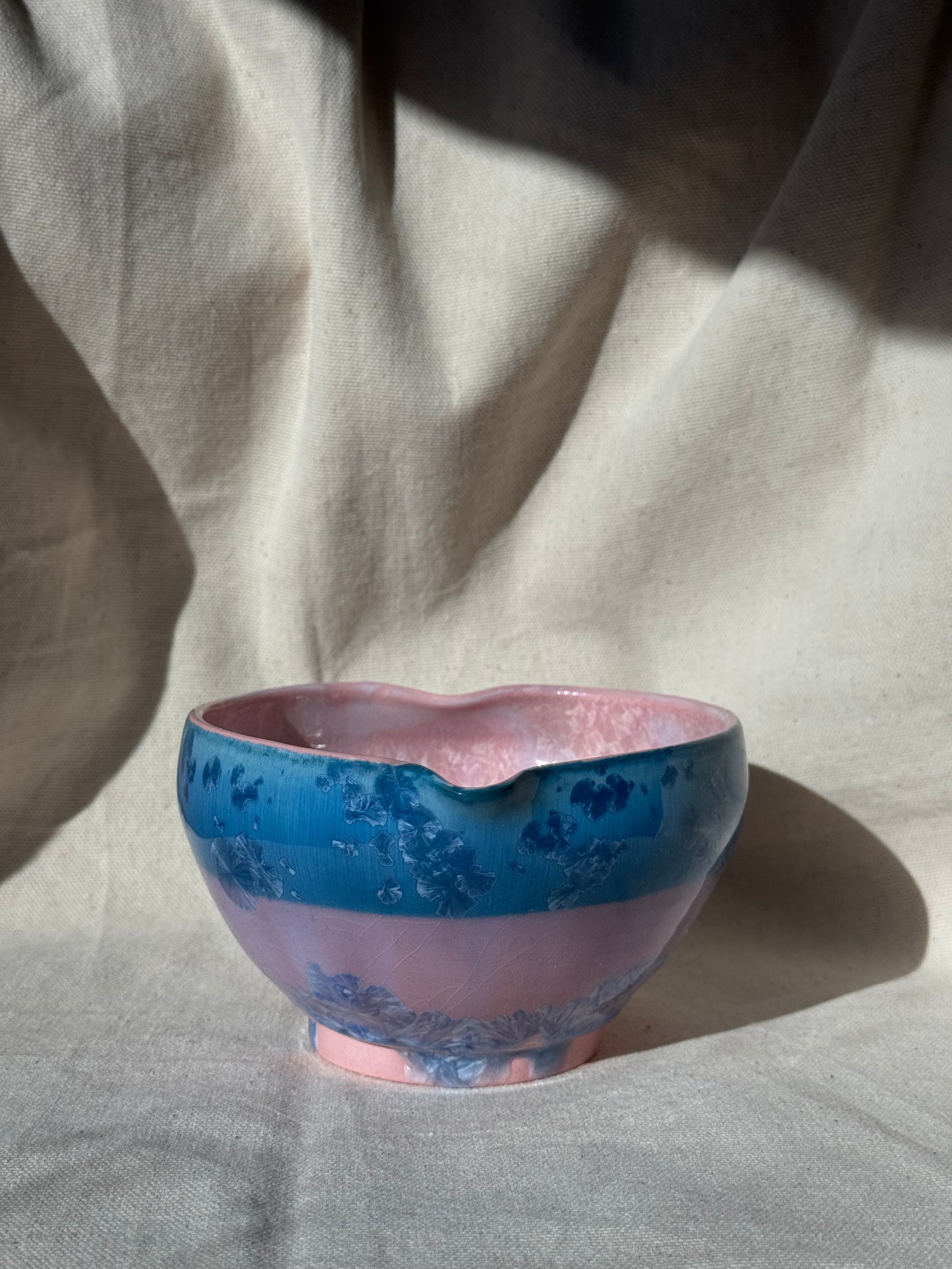MATCHA BOWL BLUE PINK SWEET LOVE KATAKUCHI 🌸