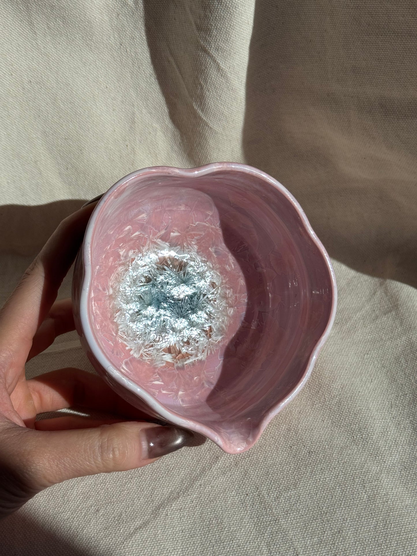MATCHA BOWL CANDY PINK FLORAL LOVE KATAKUCHI 🌸