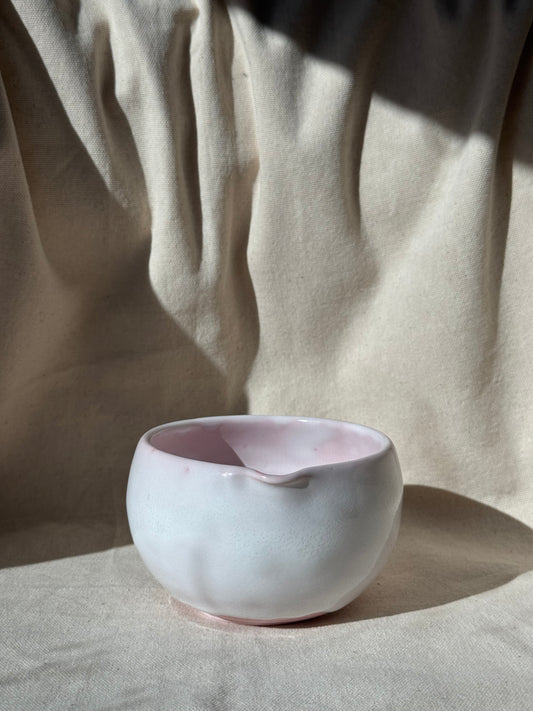 MATCHA BOWL PINK IN SNOW KATAKUCHI 🌸