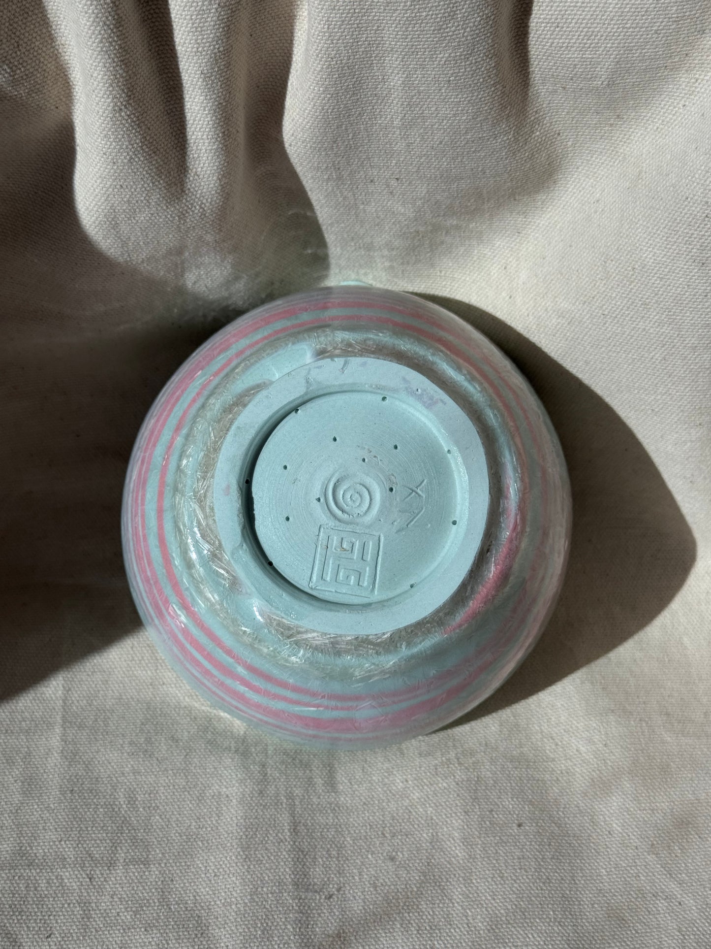 MATCHA BOWL MINTY PINK  FLORAL KATAKUCHI 🌸