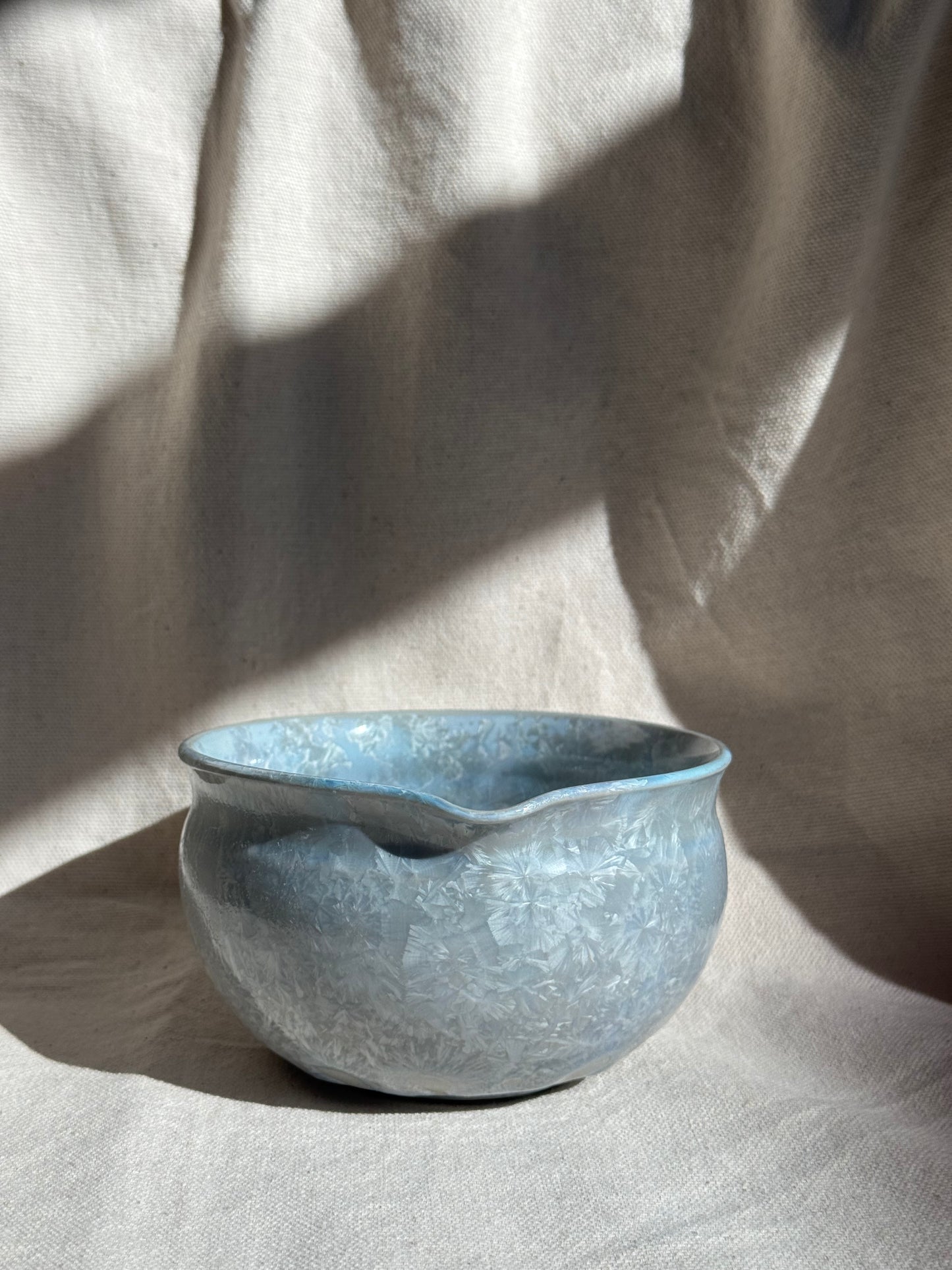MATCHA BOWL GREY GLAZE KATAKUCHI 🌸