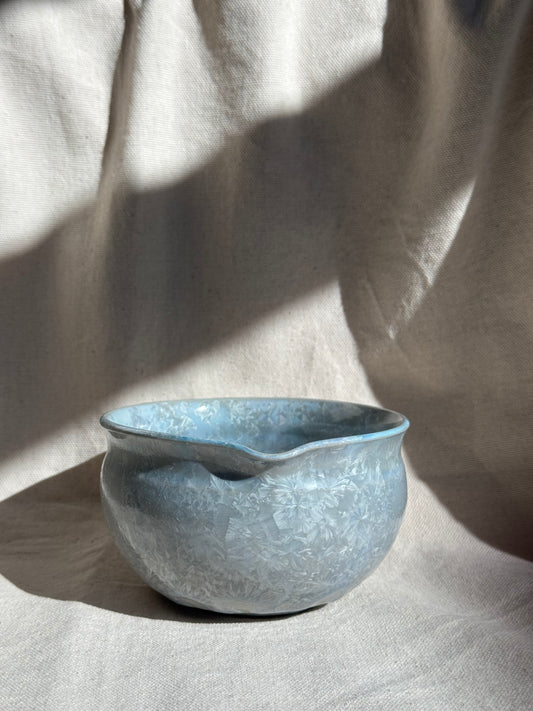 MATCHA BOWL GREY GLAZE KATAKUCHI 🌸