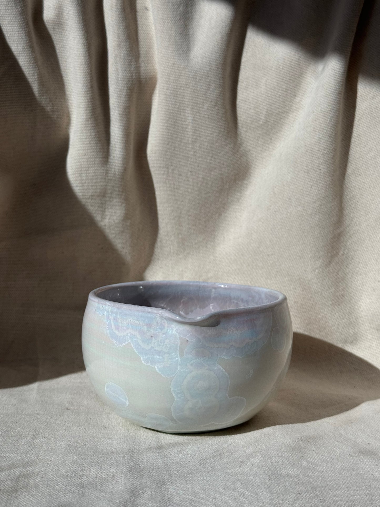 MATCHA BOWL RAINBOW LILAC KATAKUCHI 🌸