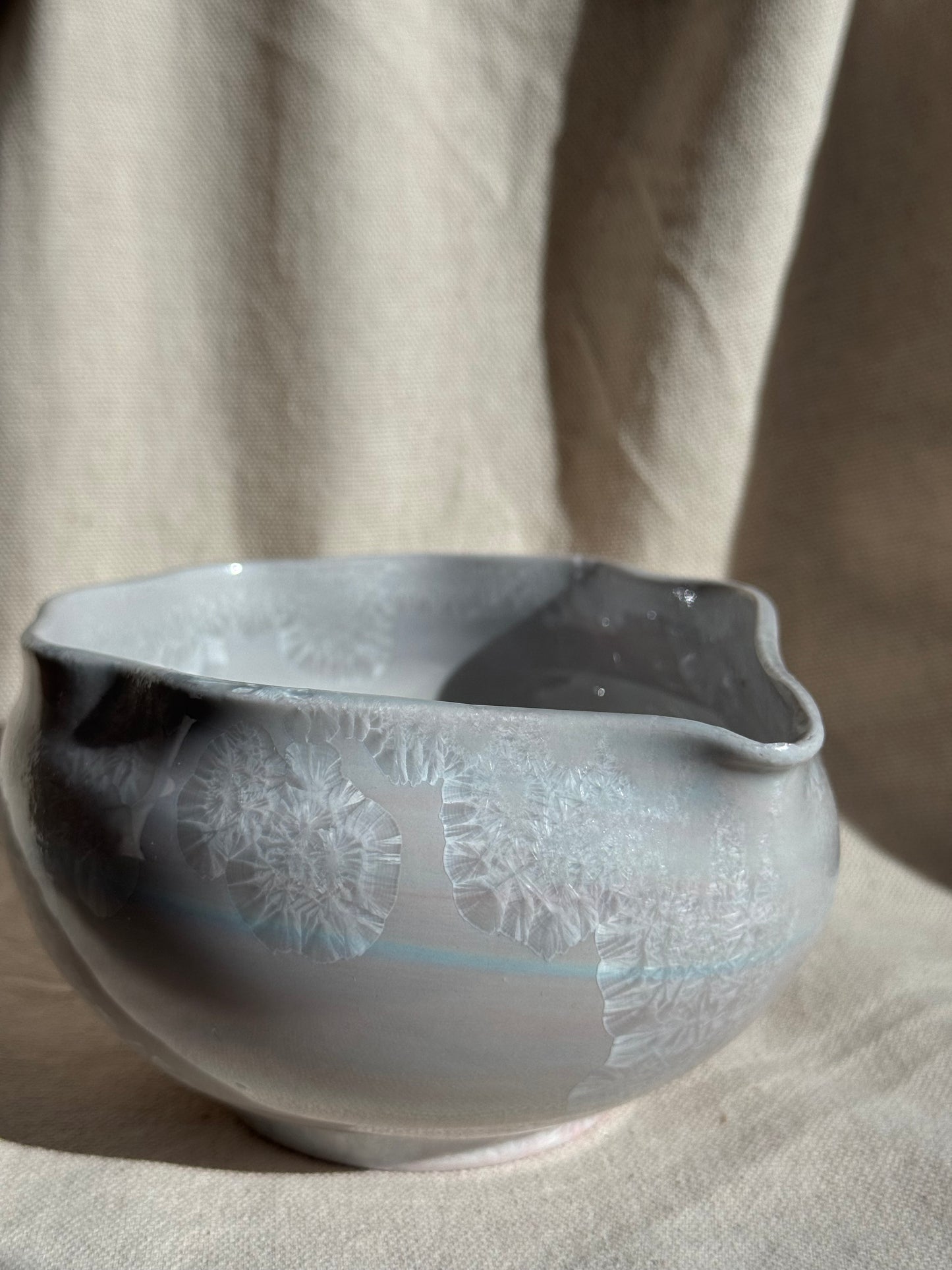 MATCHA BOWL ASH GREY EGGSHELL KATAKUCHI 🌸