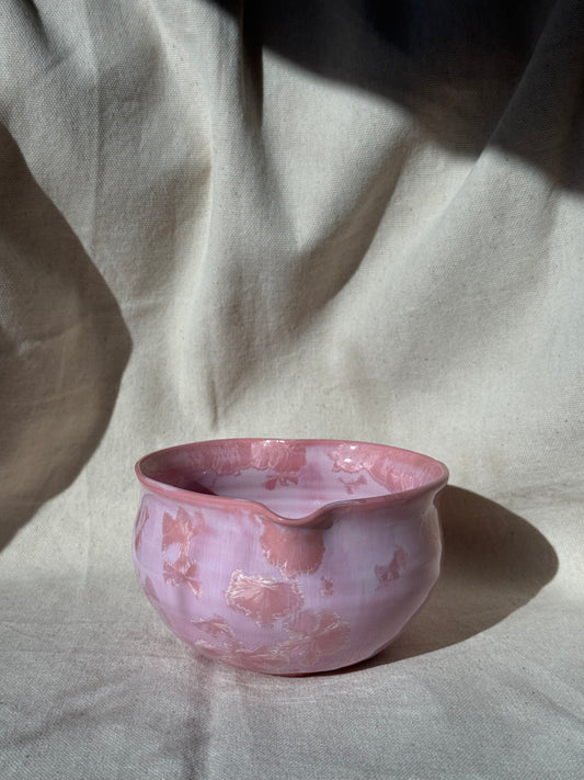 MATCHA BOWL CANDY PINK FLAKES SWEET LOVE KATAKUCHI 🌸