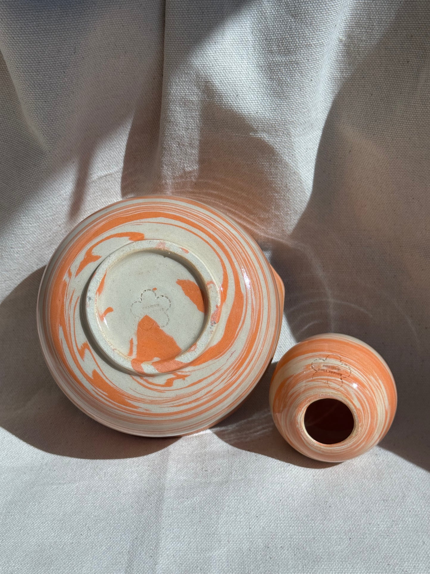 MATCHA BOWL CC ORANGE CREAMSICLE KATAKUCHI SET 🌸