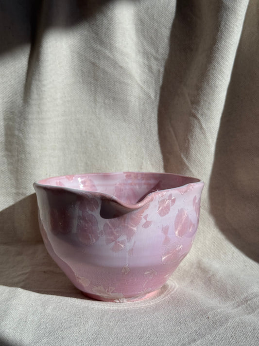 MATCHA BOWL CANDY PINK FLORAL LOVE KATAKUCHI 🌸