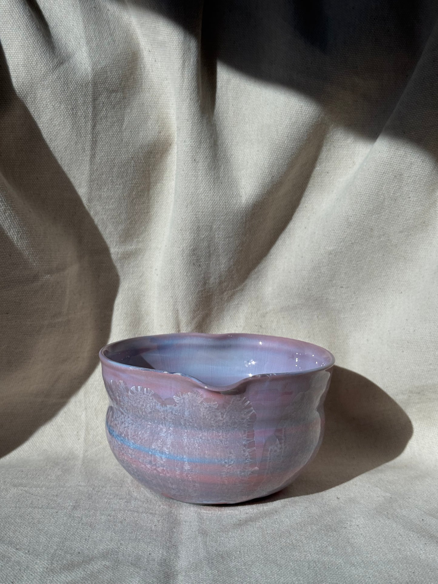 MATCHA BOWL PURPLE MARBLE TIMELESS LOVE KATAKUCHI 🌸