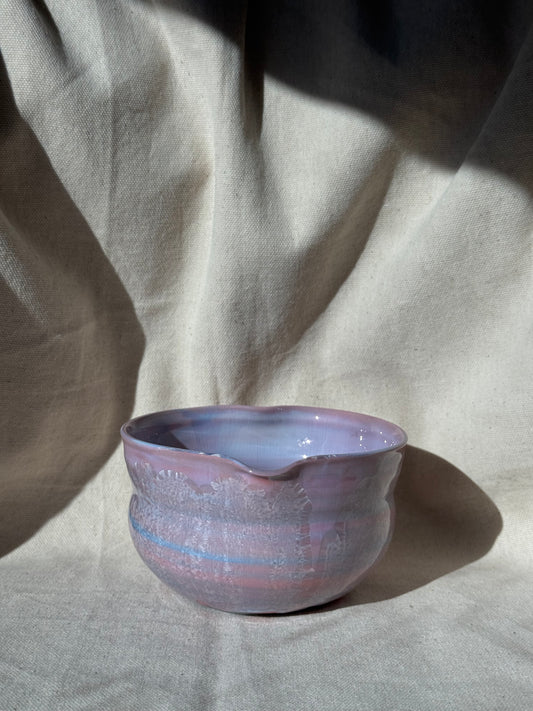 MATCHA BOWL PURPLE MARBLE TIMELESS LOVE KATAKUCHI 🌸