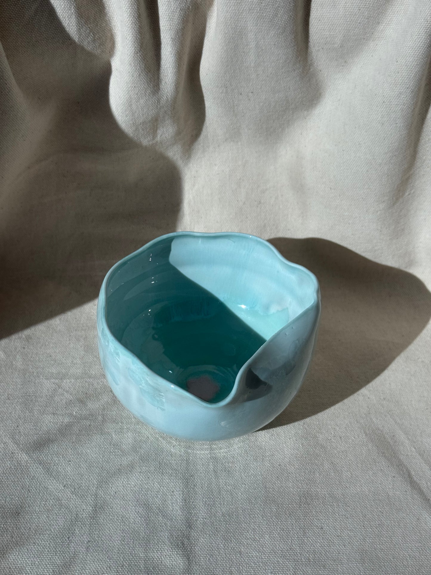 MATCHA BOWL MINTY DRIP IRREGULAR KATAKUCHI 🌸