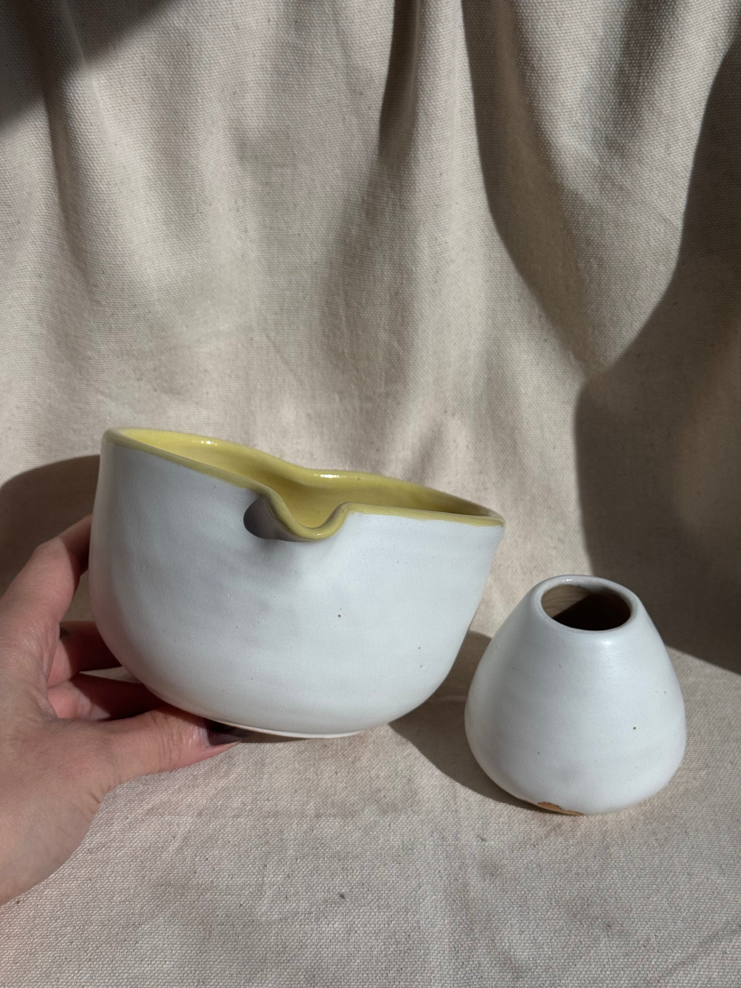 MATCHA BOWL CC FULL OF LOVE 2 TONE KATAKUCHI SET 🌸