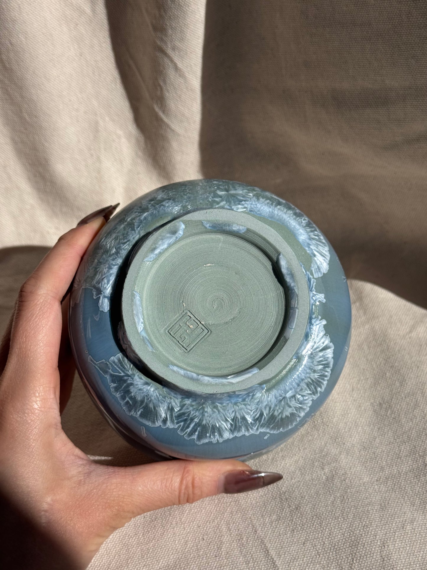 MATCHA BOWL TIMELESS LOVE BLUE GREEN OMBRE KATAKUCHI 🌸