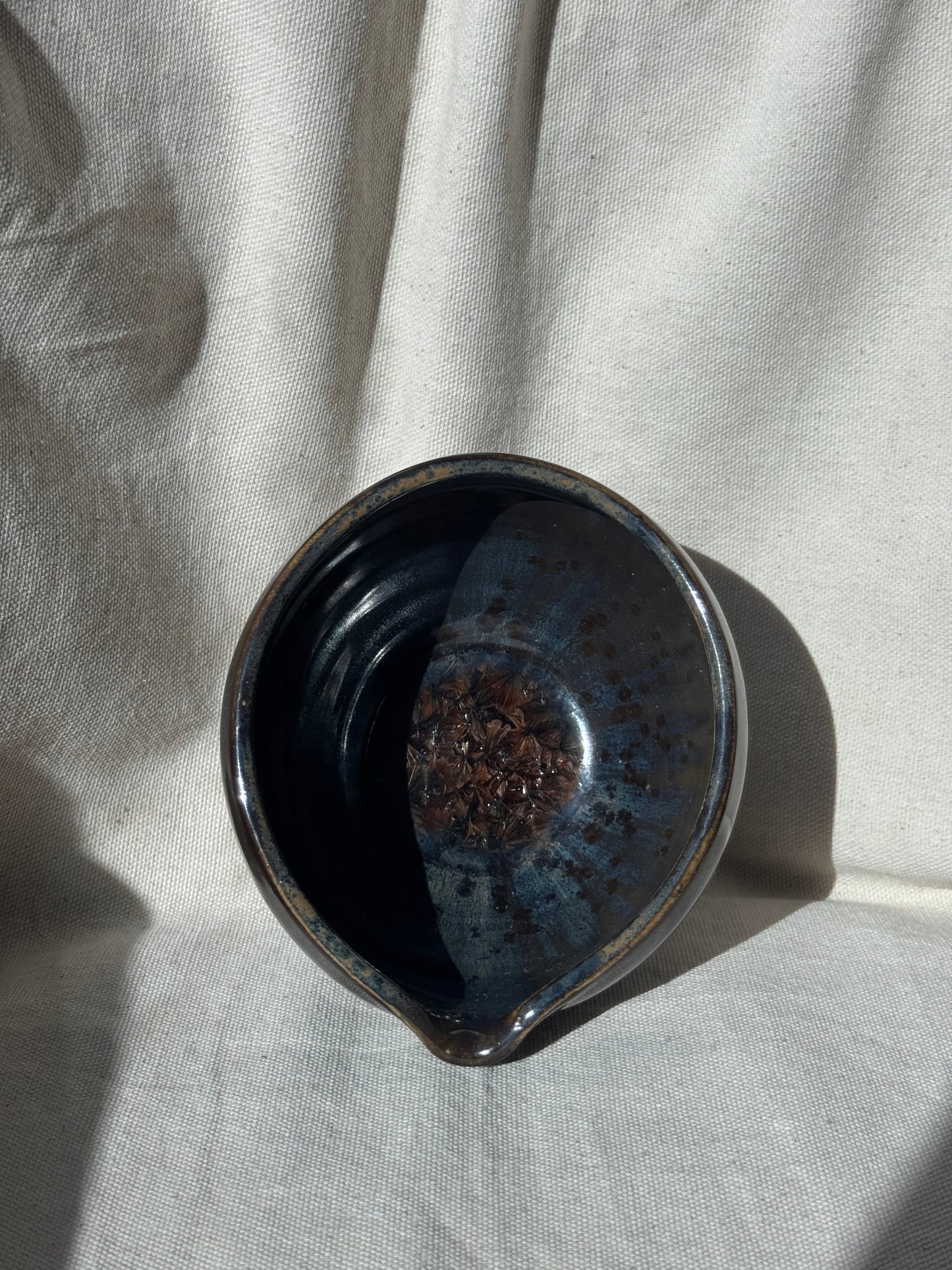 MATCHA BOWL BROWN BLUE KATAKUCHI 🌸