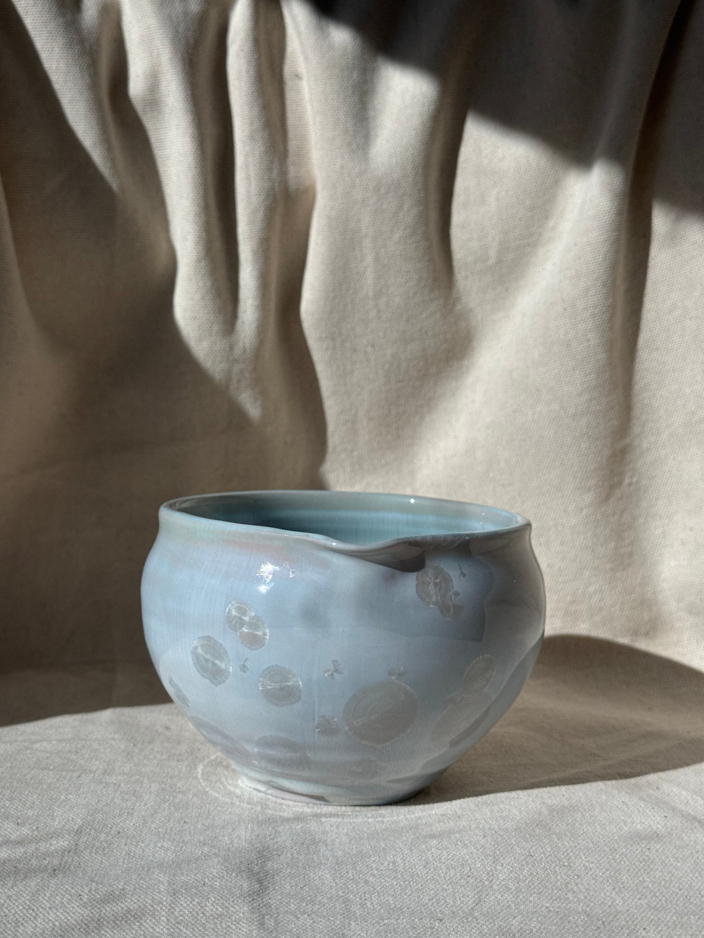 MATCHA BOWL BLUE PINK MARBLE LILAC KATAKUCHI 🌸