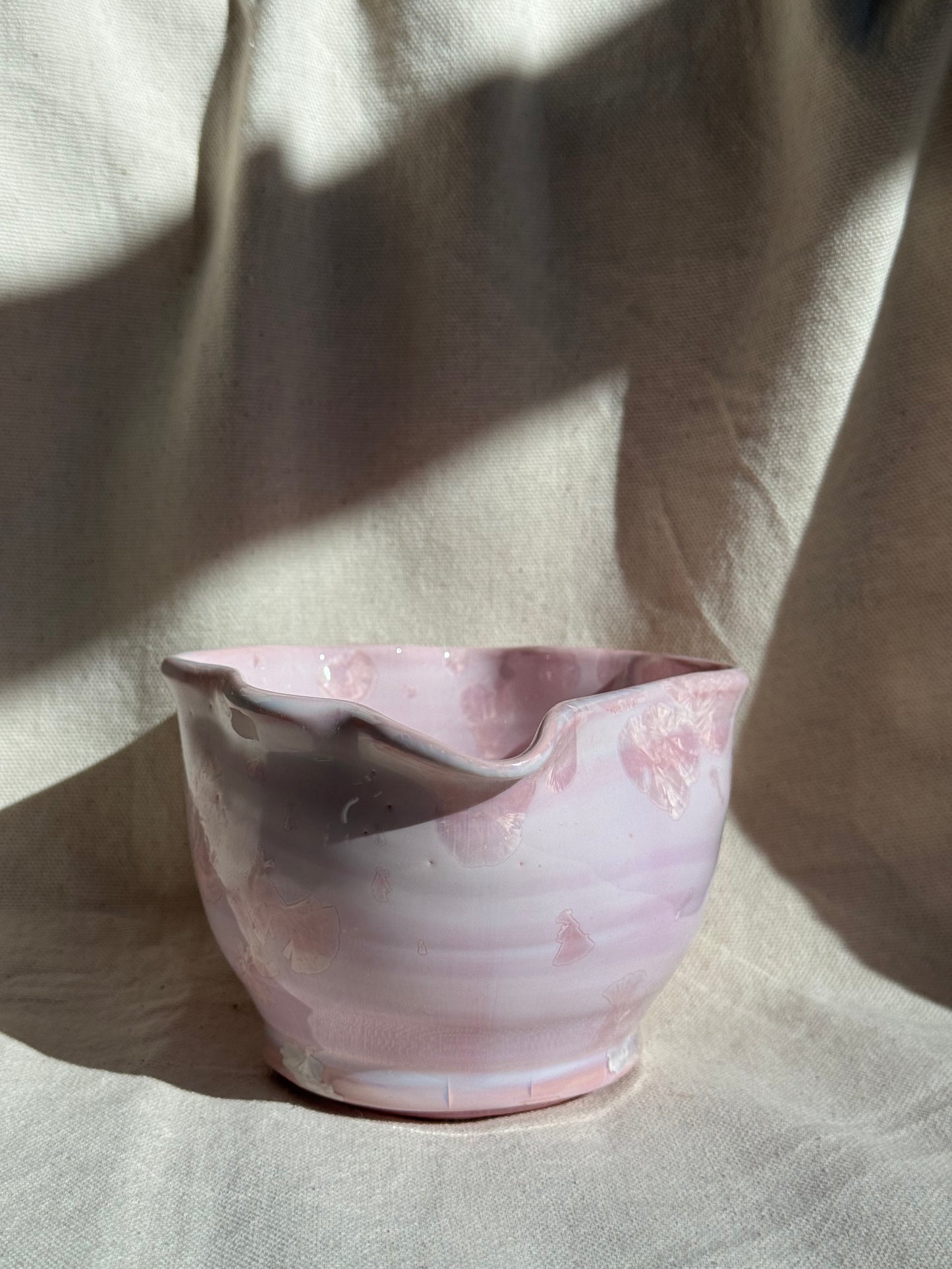 MATCHA BOWL CANDY GLAZE IRREGULAR KATAKUCHI 🌸