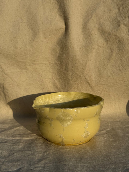 MATCHA BOWL FLORAL BUTTER CREAM KATAKUCHI 🌸
