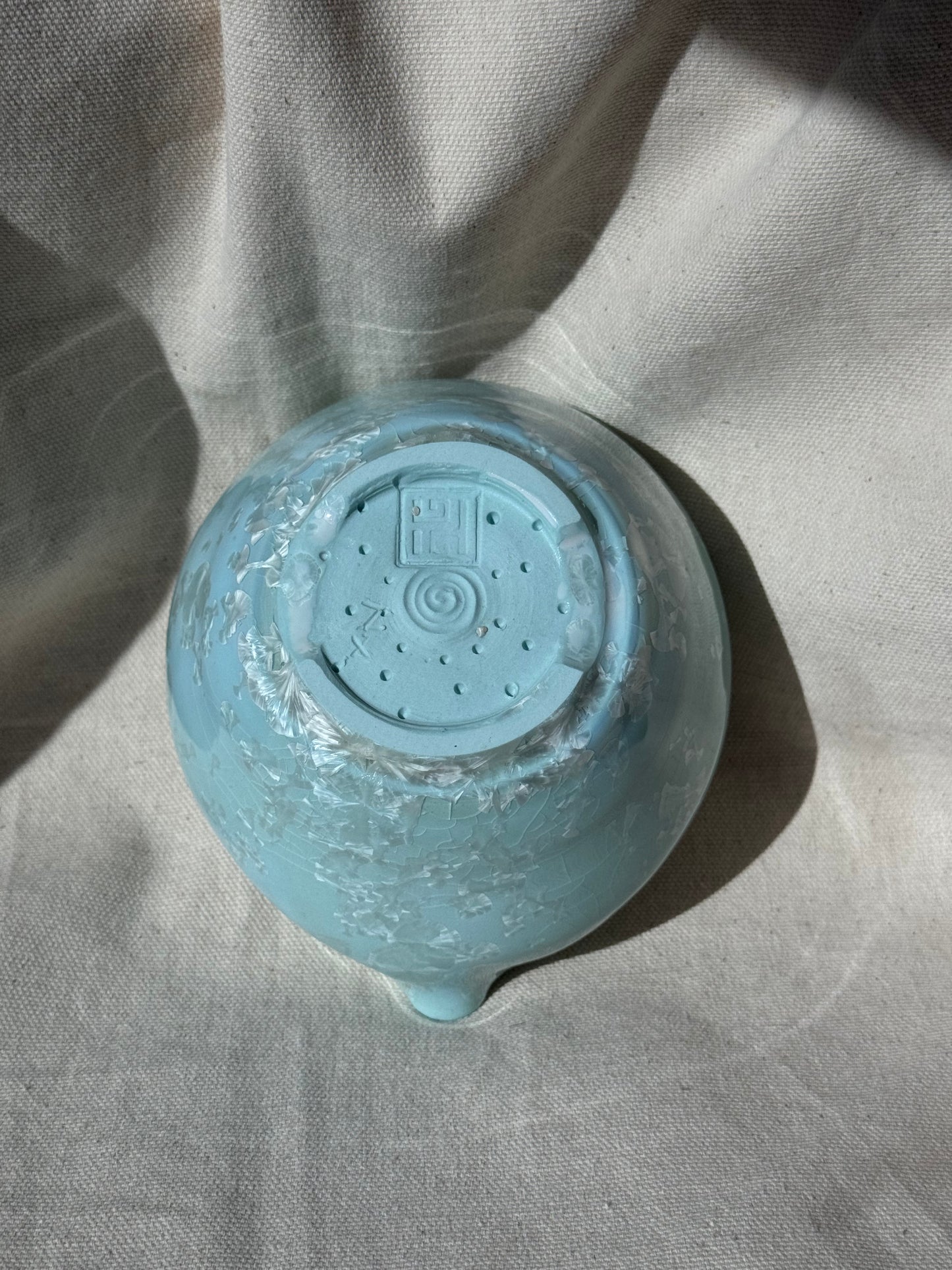 MATCHA BOWL MINTY RUFFLE FLORAL KATAKUCHI 🌸