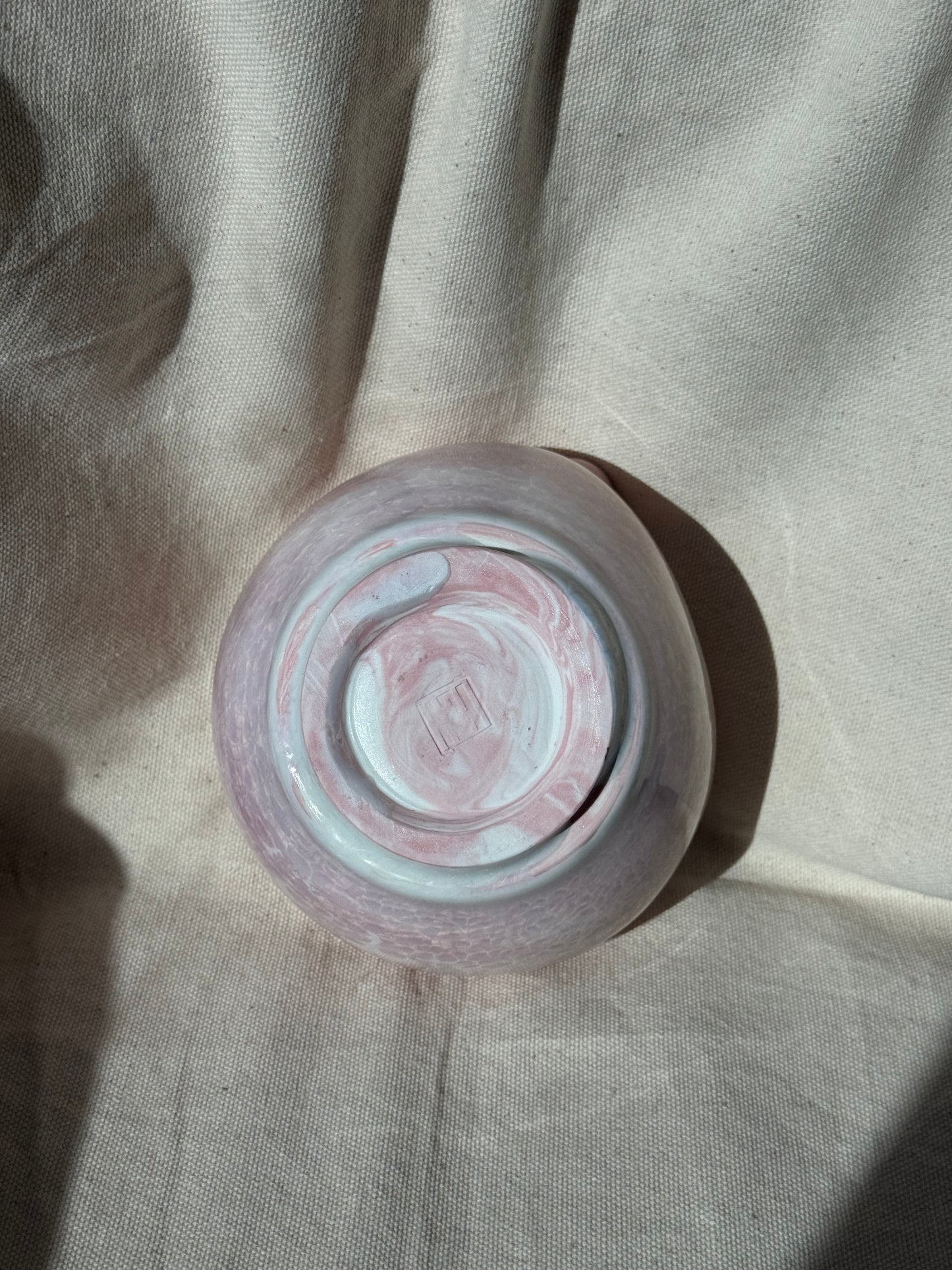 MATCHA BOWL CELADON PINK EGGSHELL KATAKUCHI 🌸