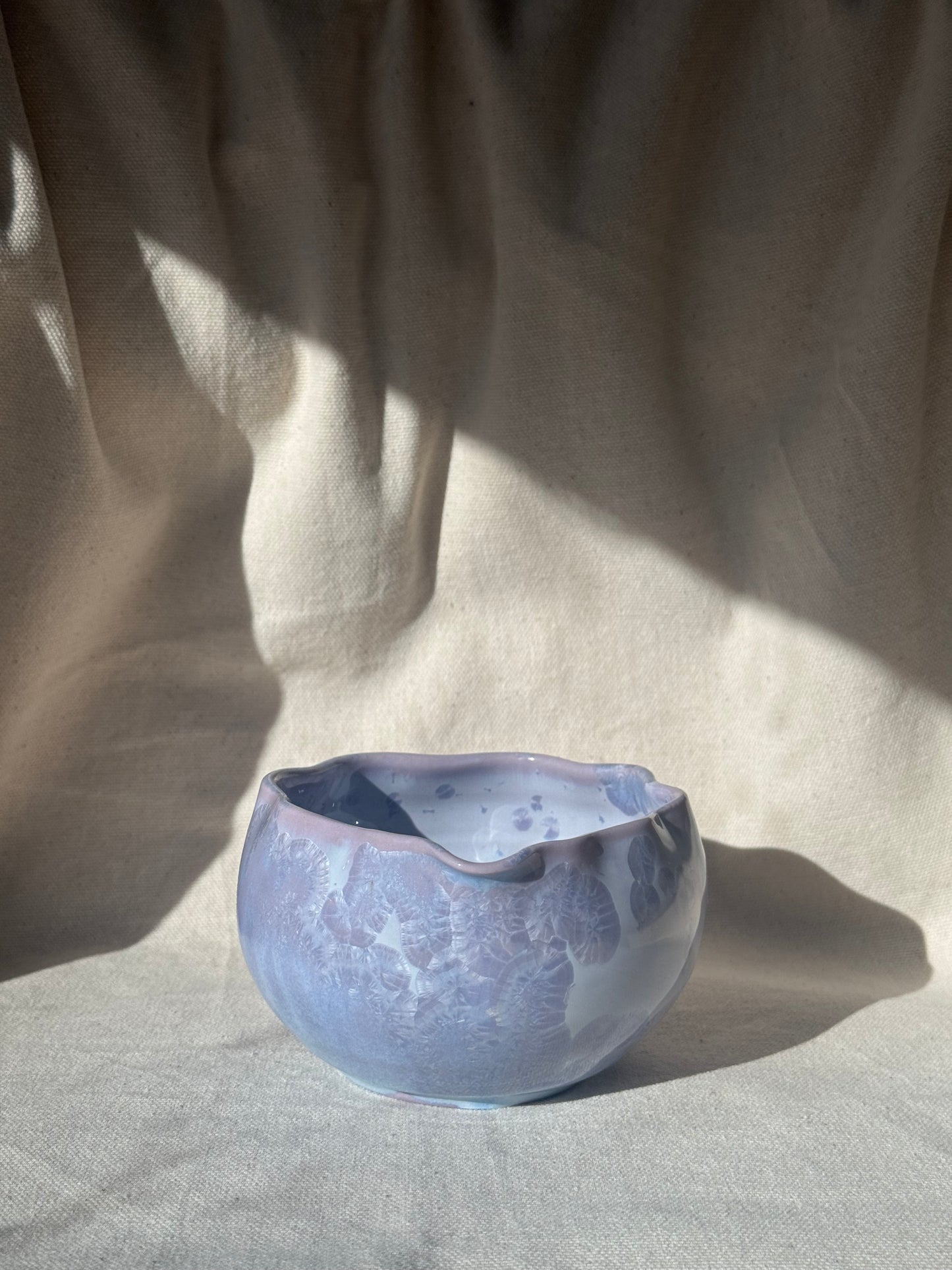 MATCHA BOWL PURPLE EGGSHELL KATAKUCHI 🌸