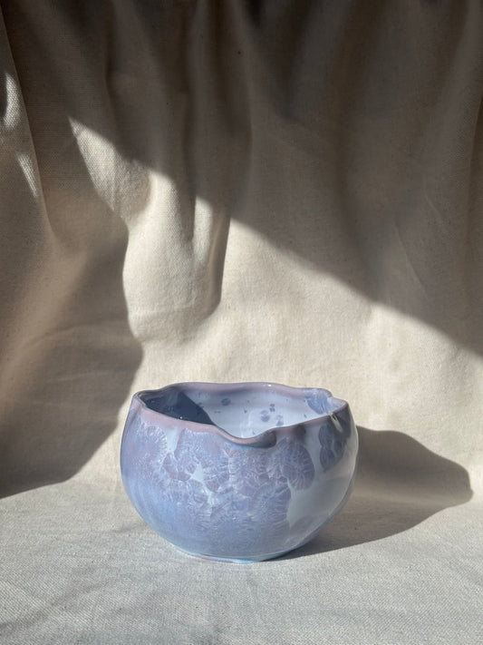 MATCHA BOWL PURPLE EGGSHELL KATAKUCHI 🌸