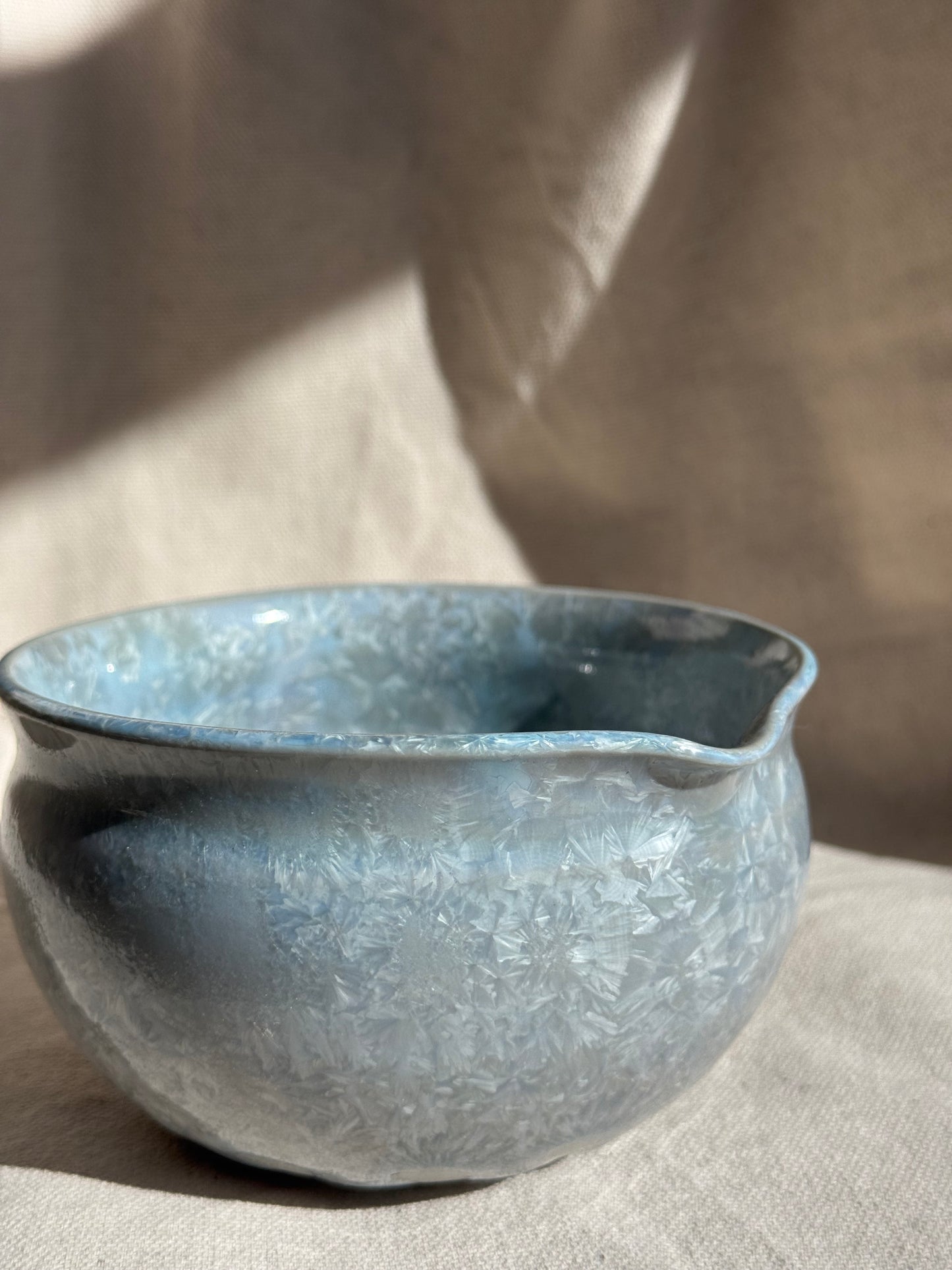 MATCHA BOWL GREY GLAZE KATAKUCHI 🌸