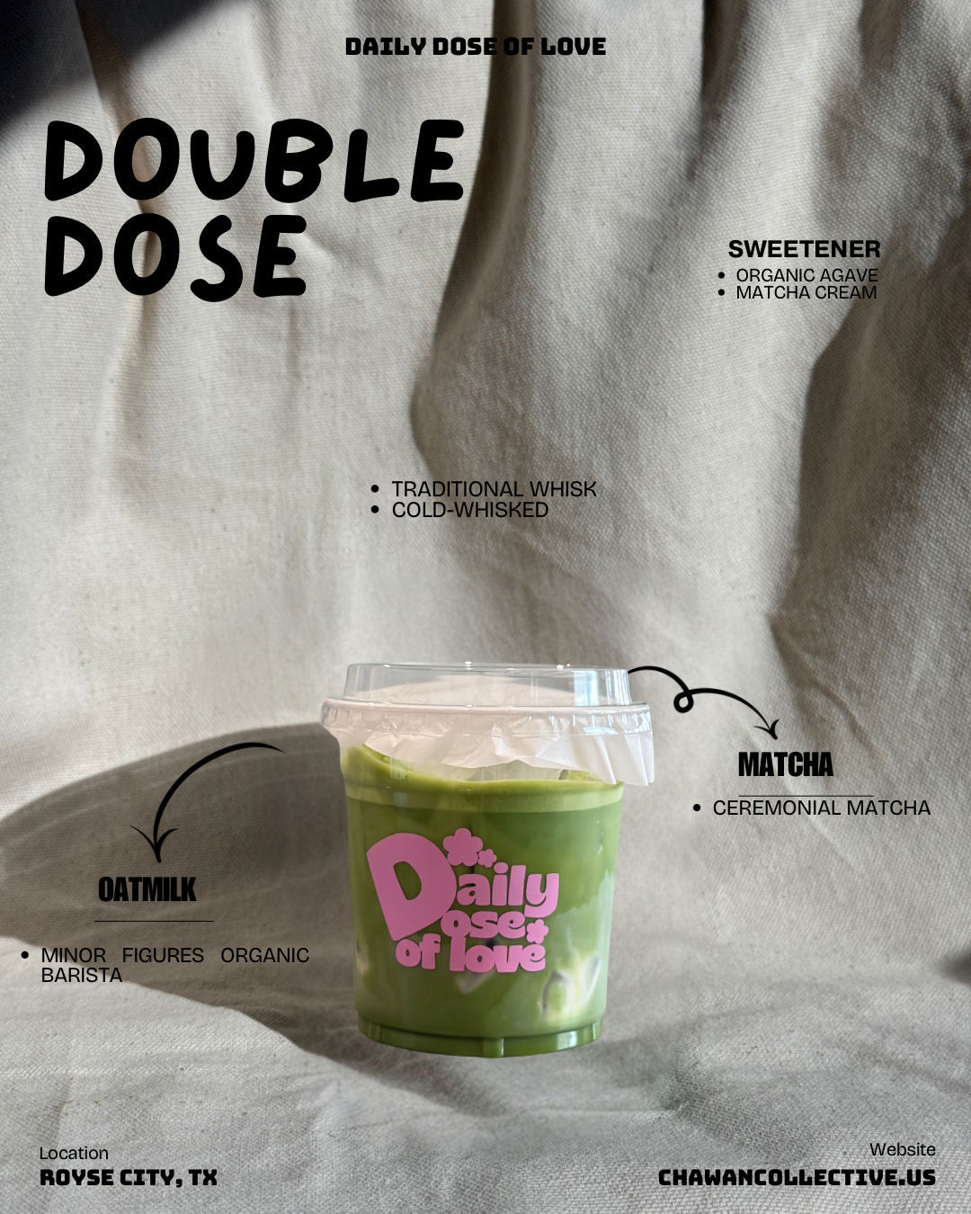 DOUBLE DOSE 🍵