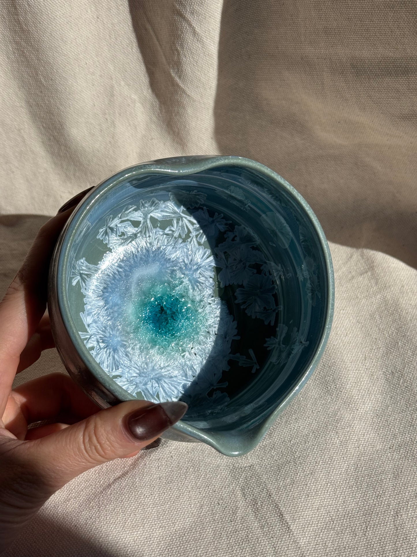 MATCHA BOWL TIMELESS LOVE BLUE GREEN OMBRE KATAKUCHI 🌸