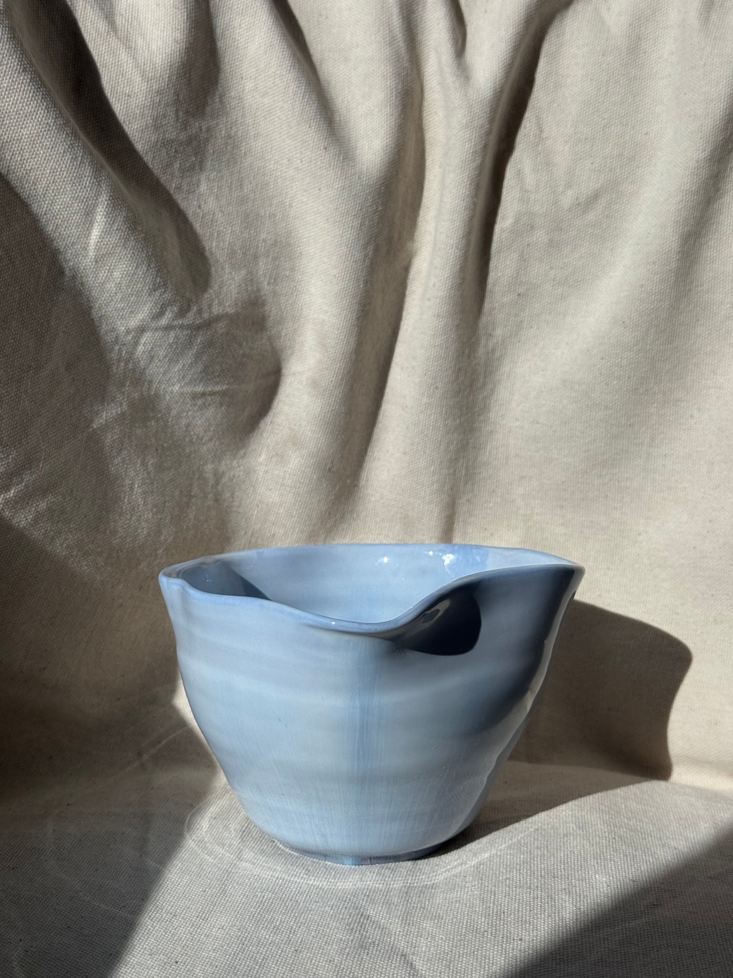 MATCHA BOWL LILAC SEASHELL IRREGULAR KATAKUCHI 🌸