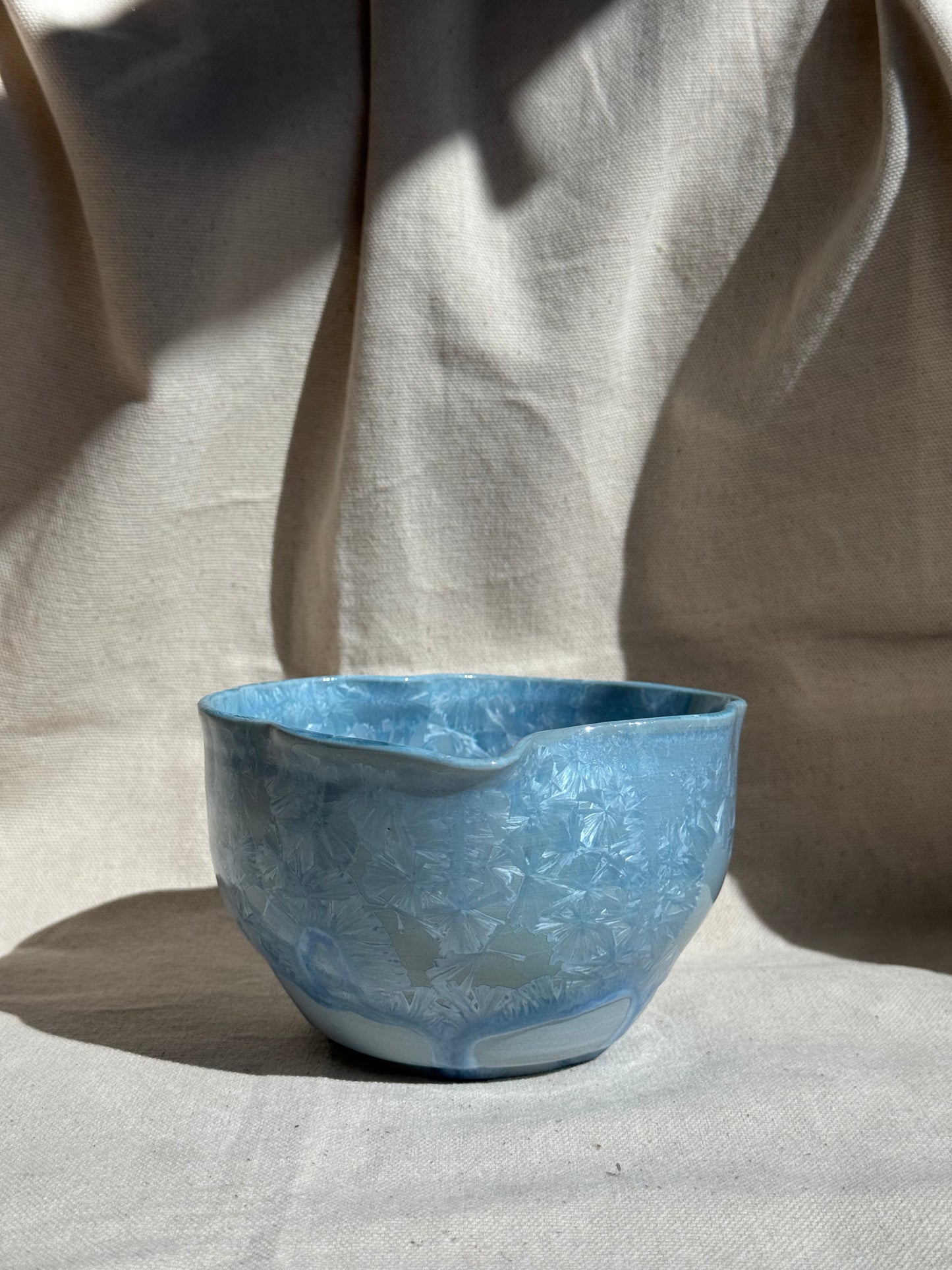 MATCHA BOWL COOL BLUE LEAF KATAKUCHI 🌸