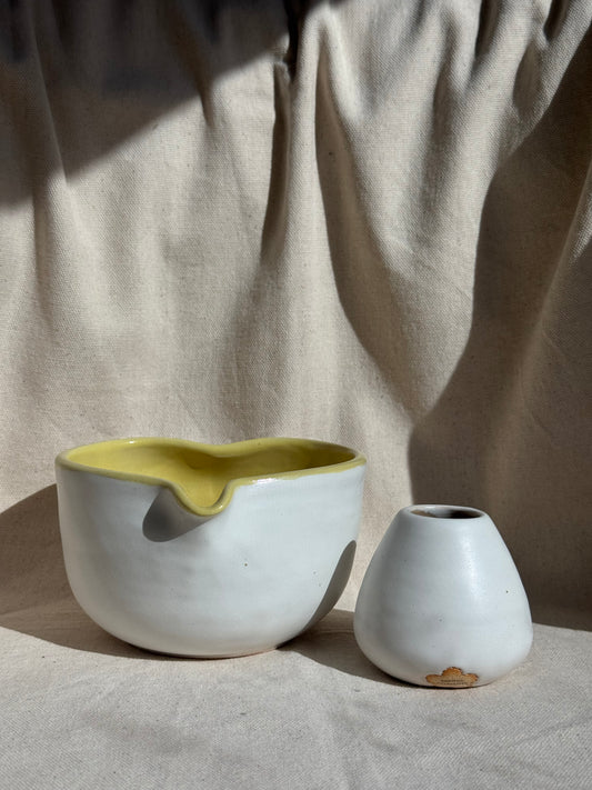 MATCHA BOWL CC FULL OF LOVE 2 TONE KATAKUCHI SET 🌸