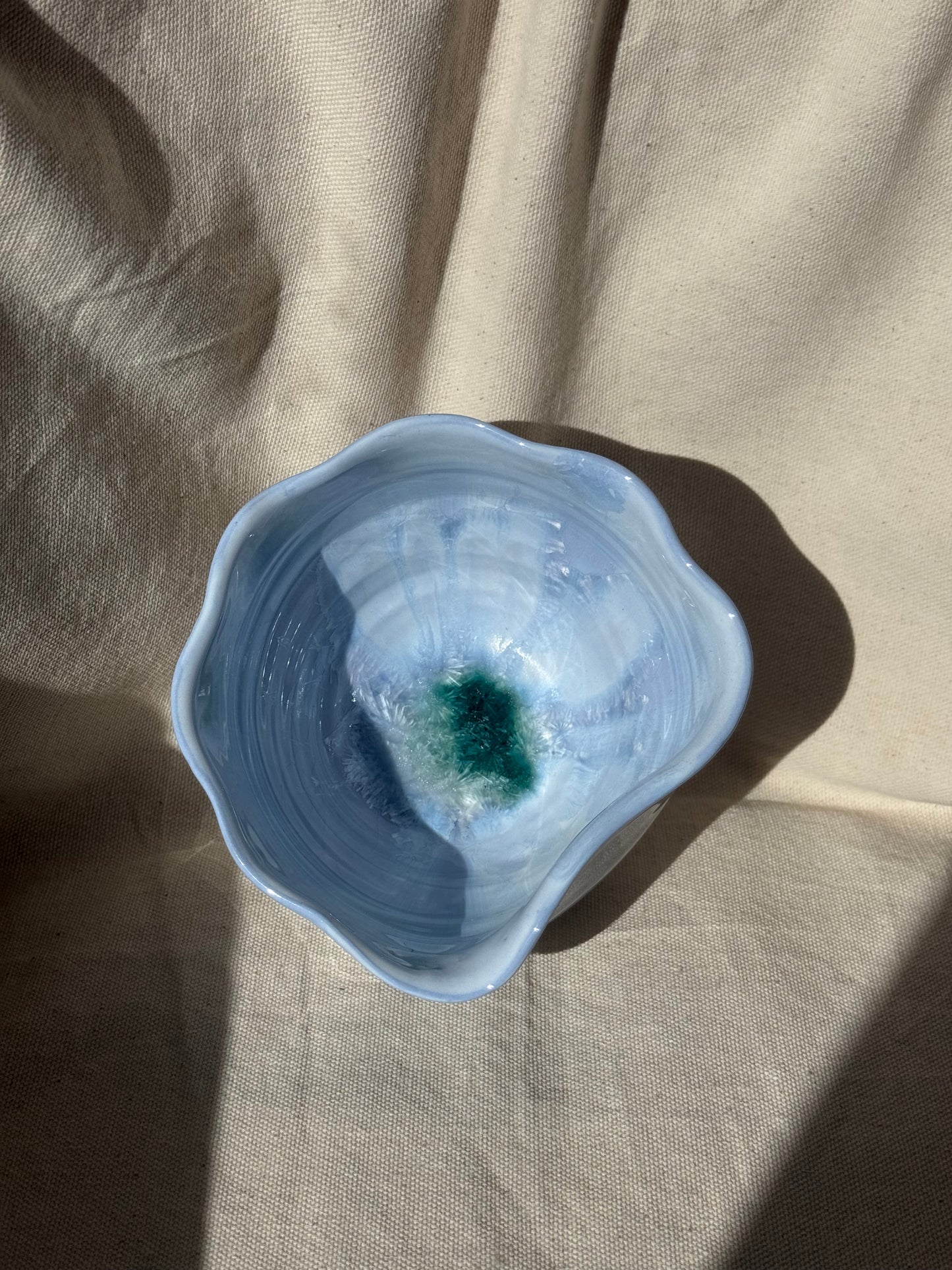 MATCHA BOWL LILAC SEASHELL IRREGULAR KATAKUCHI 🌸