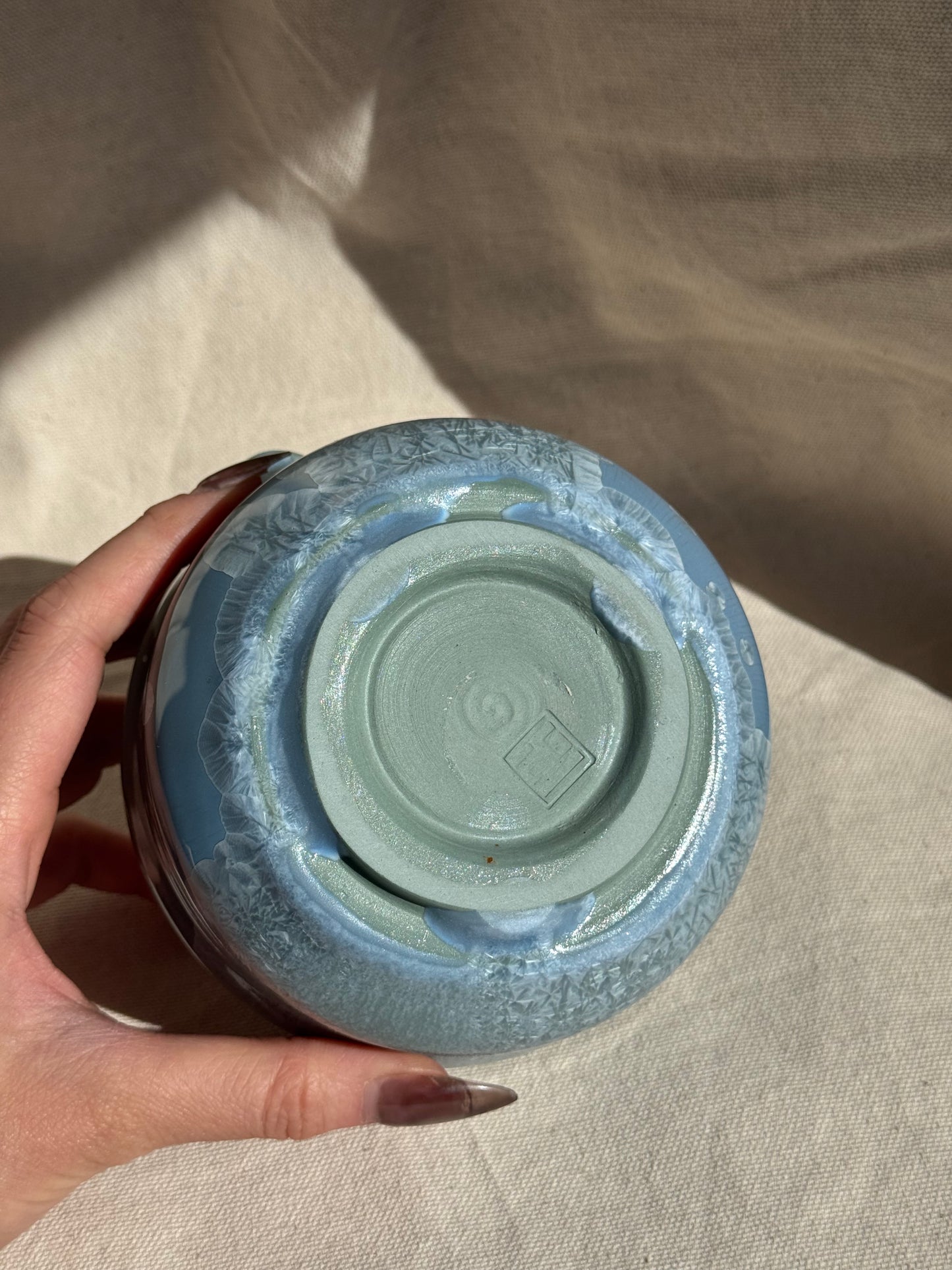 MATCHA BOWL TIMELESS BLUE GREEN OMBRÉ KATAKUCHI 🌸