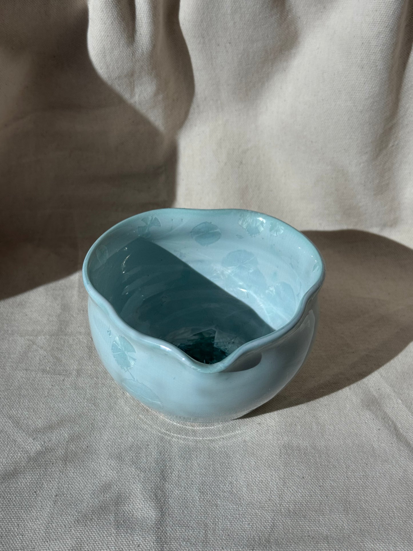 MATCHA BOWL MINTY IRREGULAR KATAKUCHI 🌸