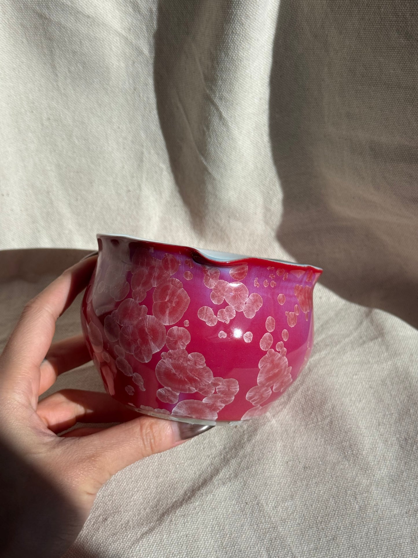 MATCHA BOWL 2 TONE BLUE HOT PINK KATAKUCHI 🌸