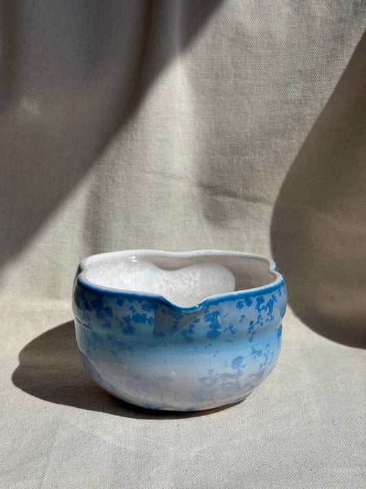 MATCHA BOWL 2 TONE BLUE OMBRE KATAKUCHI 🌸