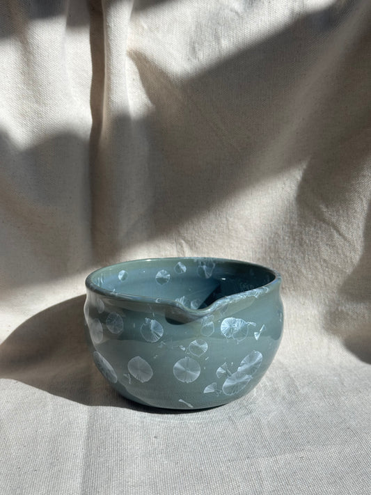 MATCHA BOWL SAGE GREEN GLAZE KATAKUCHI 🌸