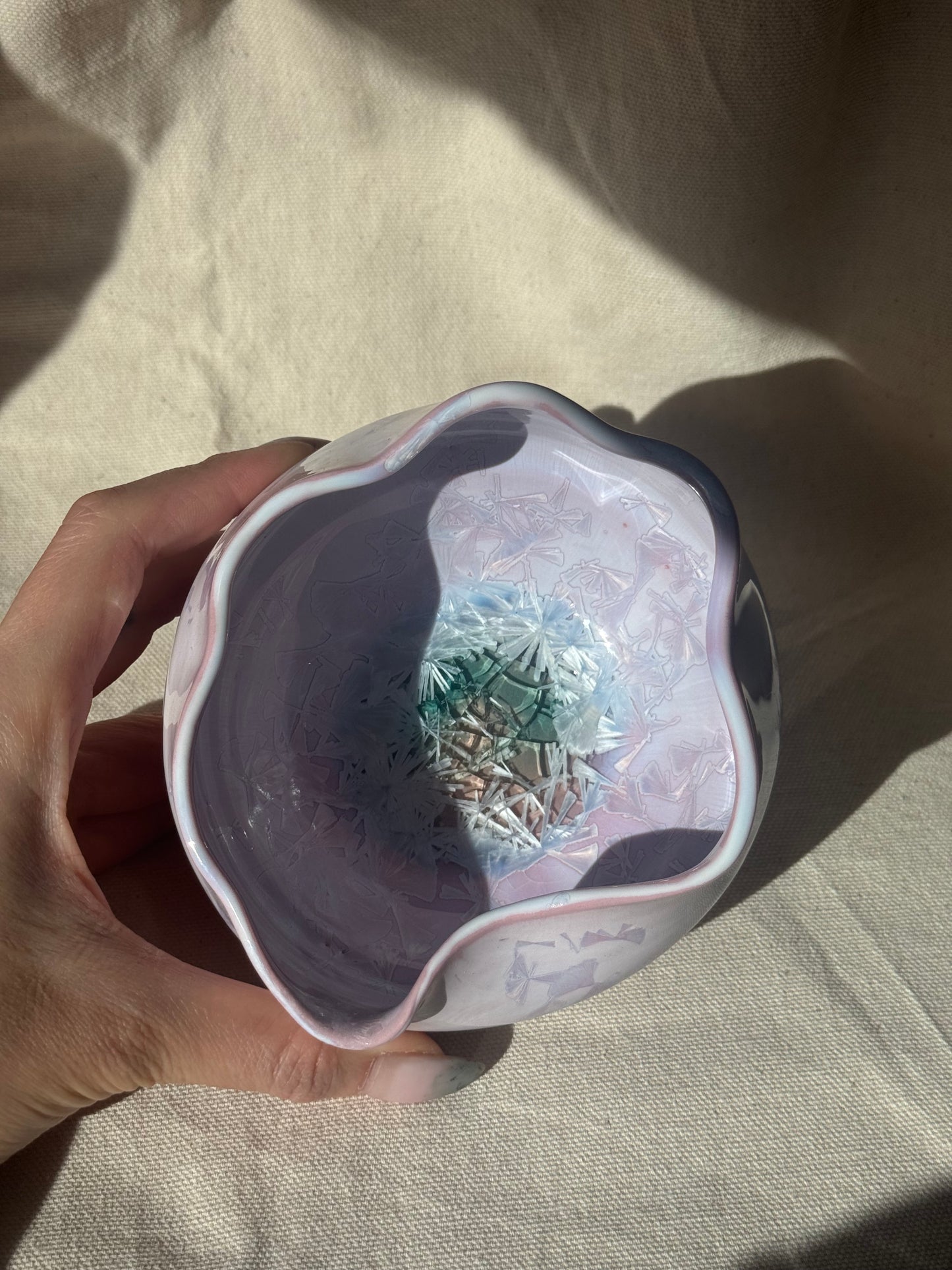 MATCHA BOWL EGGSHELL CANDY PINK LILAC KATAKUCHI 🌸